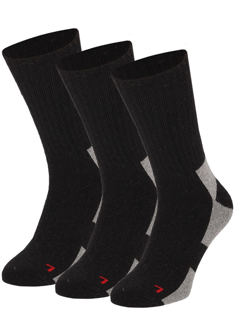 Apollo Basicsocken »THERMAL/TRACKING SOCKS«, (3er Pack), Unisex mit wärmenden Merinowoll-Anteil