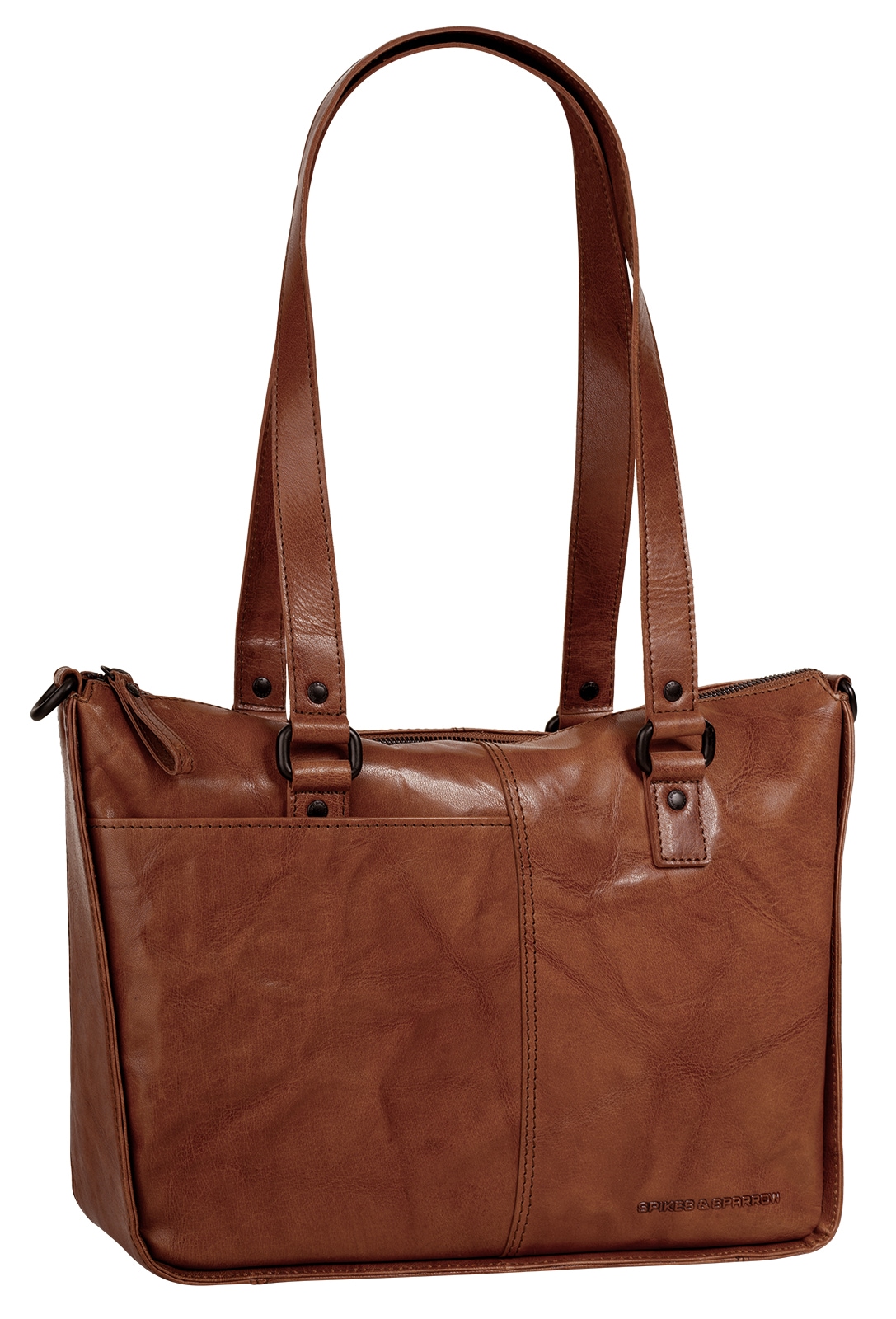 Spikes & Sparrow Shopper echt Leder