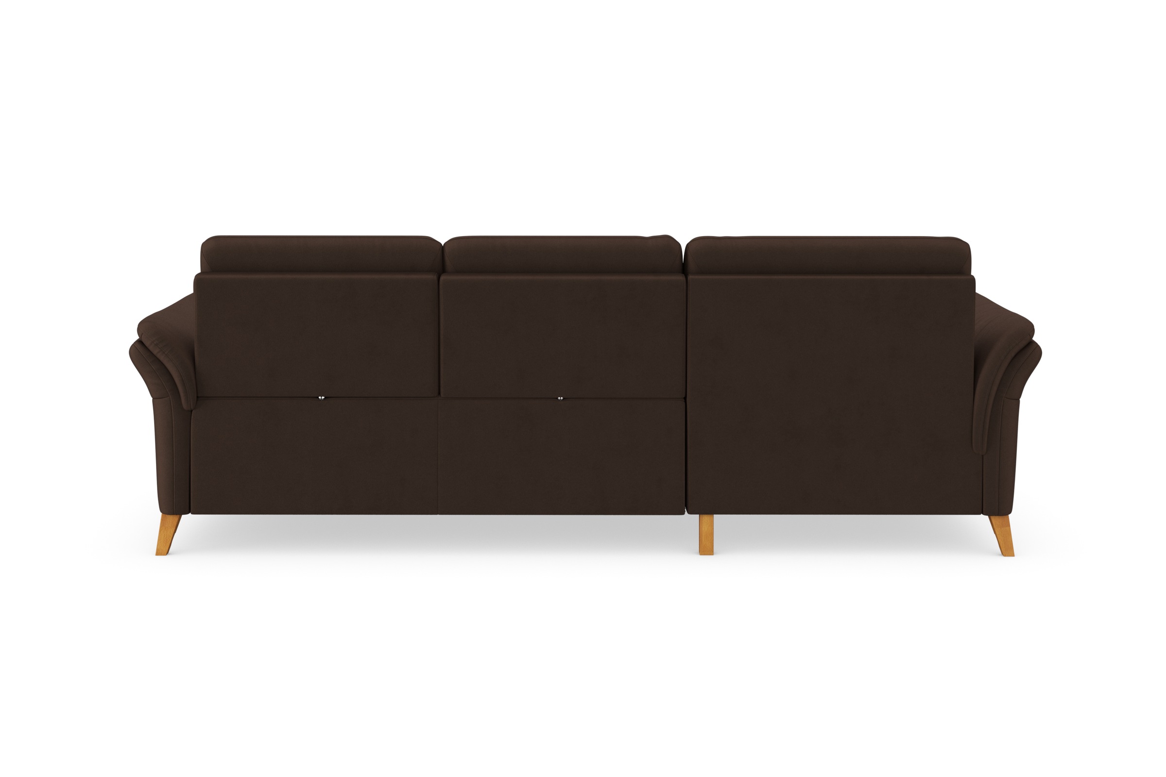 sit&more Ecksofa »Göteborg« Sitztiefenverstellung und Federkern, wahlweise mit Bettfunktion