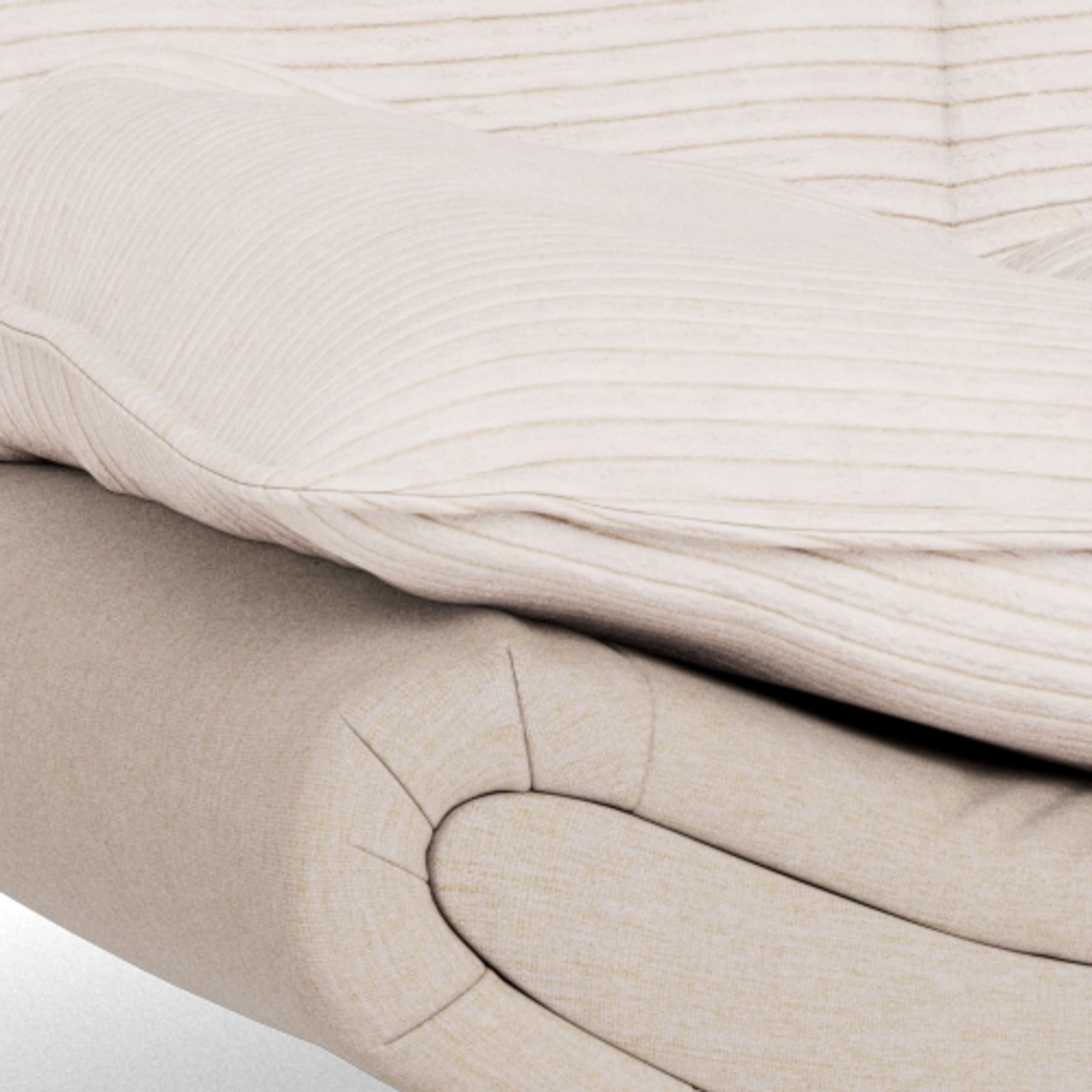 ACTONA GROUP Canapé-lit »Faith, ausziehbar zum Schalfen« canapé-lit, beige, 196x98x91cm