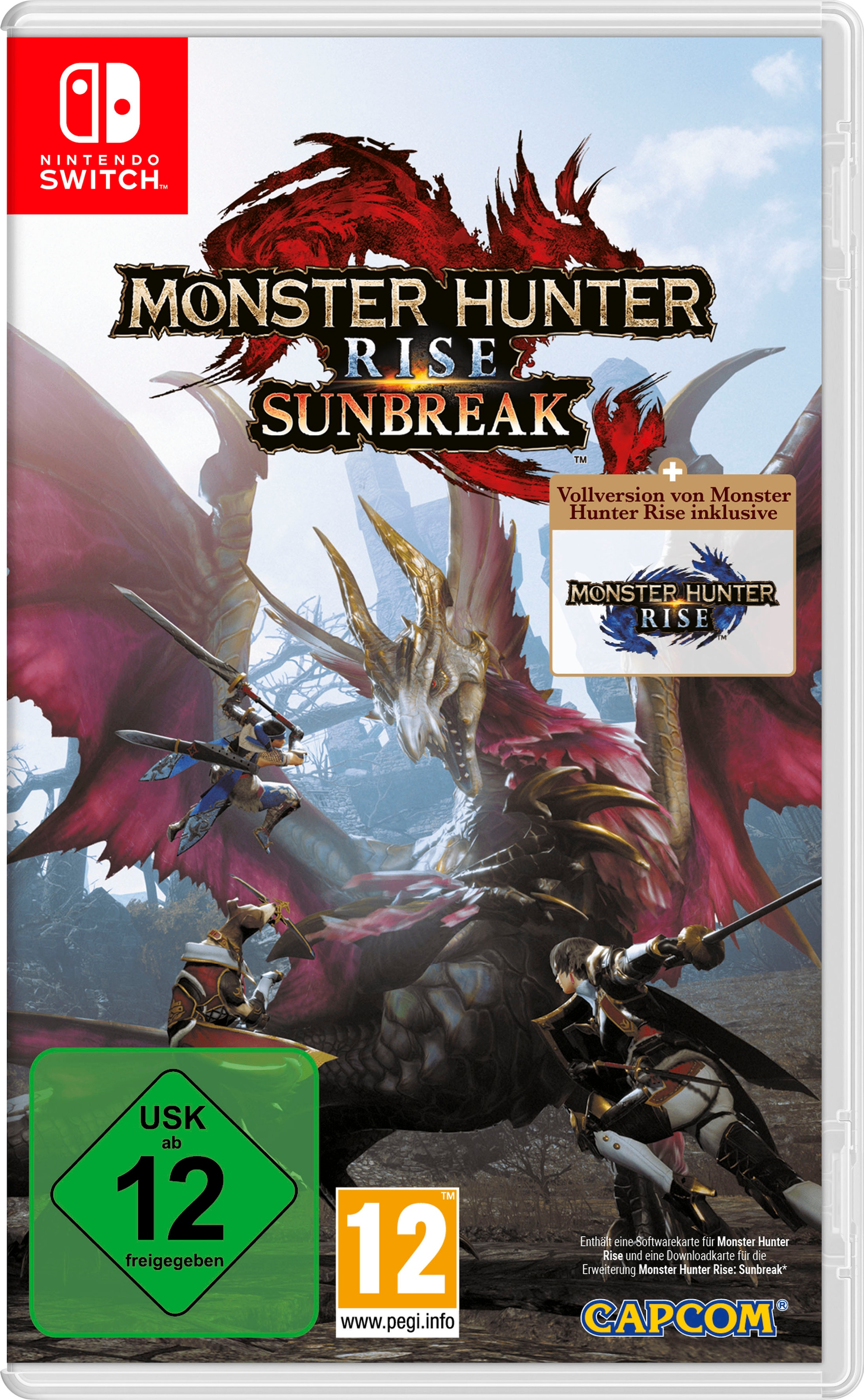 Image of Nintendo Switch Spielesoftware "Monster Hunter Rise + Sunbreak Set" Nintendo Switch