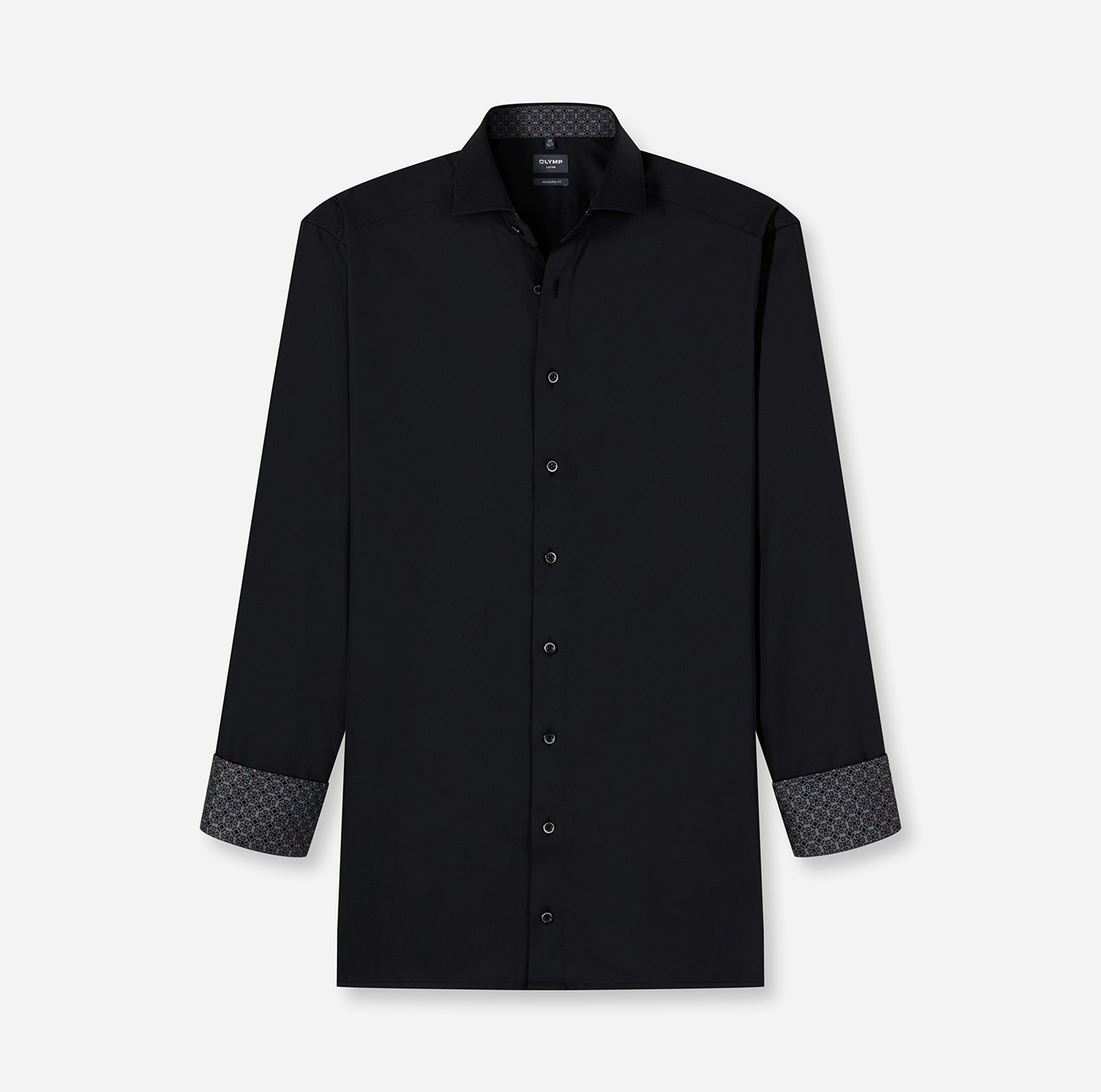 OLYMP Chemise à manches longues »Luxor modern fit« Global-Kentkragen, Businesshemd, modern fit