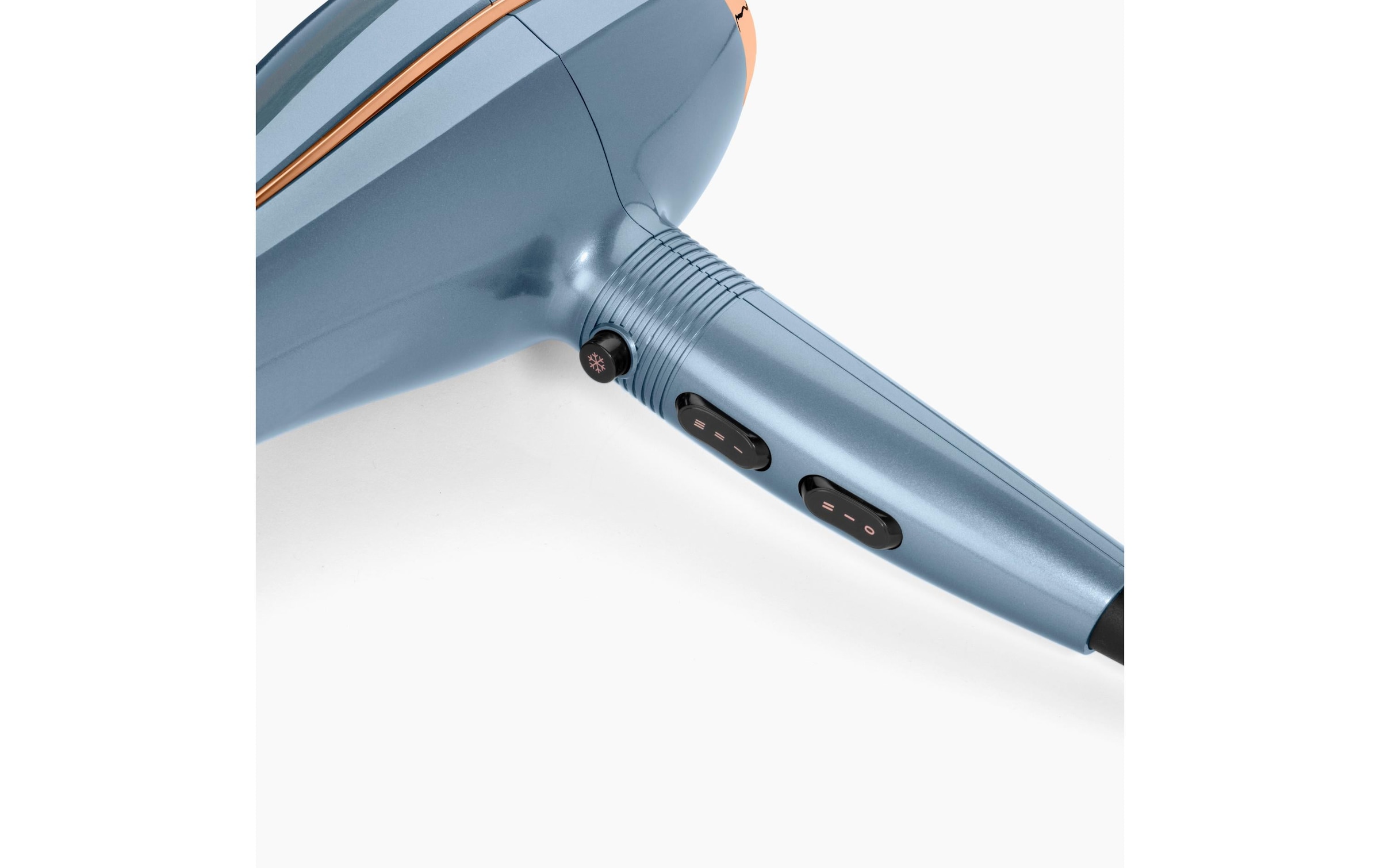 BaByliss Sèche-cheveux »BaByliss Denim Luxe Haartrockner mit Ionen-Technologie, D251PE« 2.200 W Föhn mit Aufsatz, HTDC-Motor, 2200W, Keramik-Technologie
