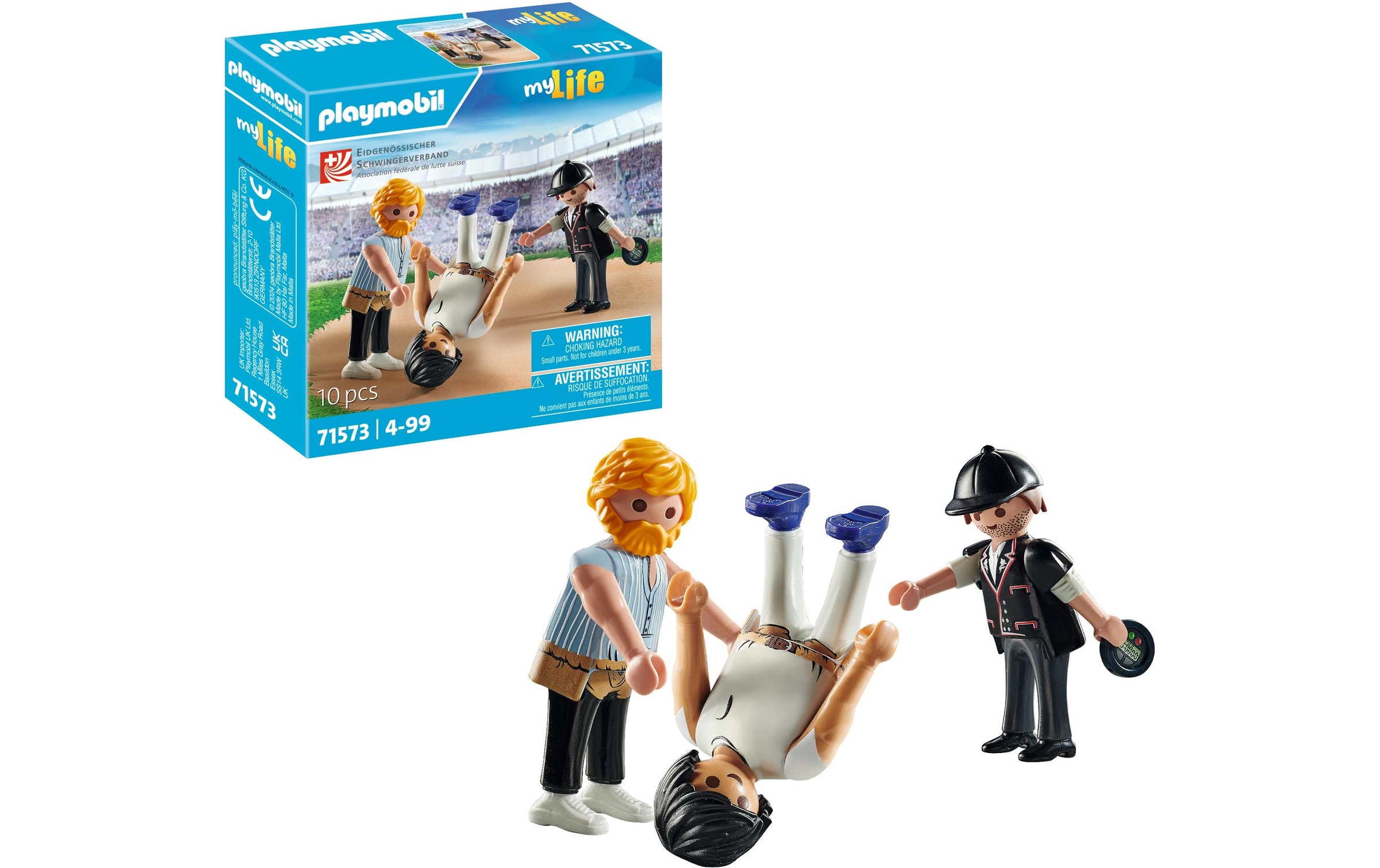 Playmobil® Spielbausteine »My Life Schwingerkampf 71573«