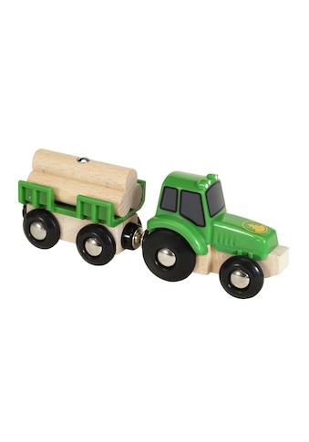 Spielzeug-Auto »Traktor mit Holz-Anhänger«