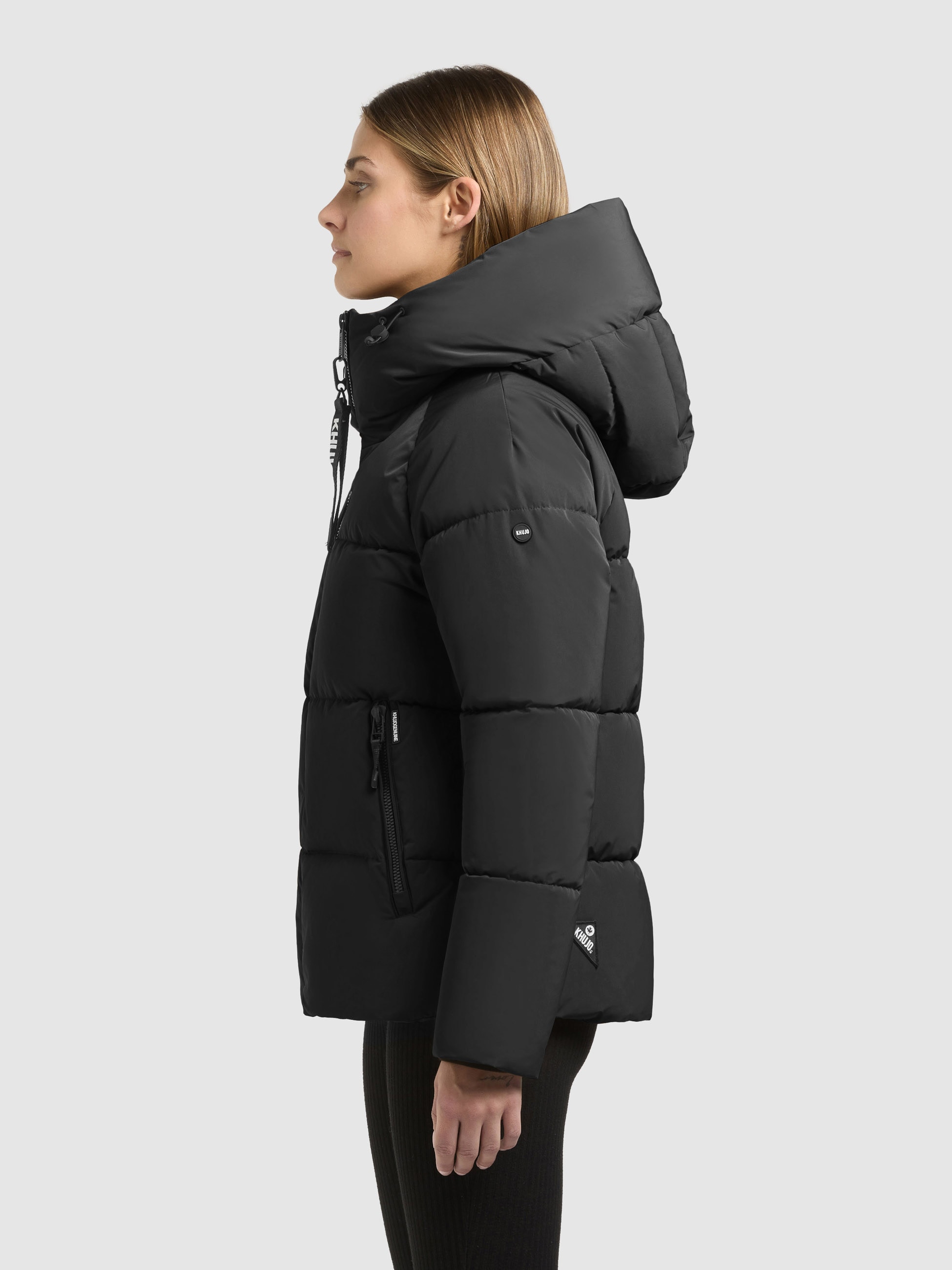 khujo Steppjacke »ONO2« mit Kapuze Loose Fit