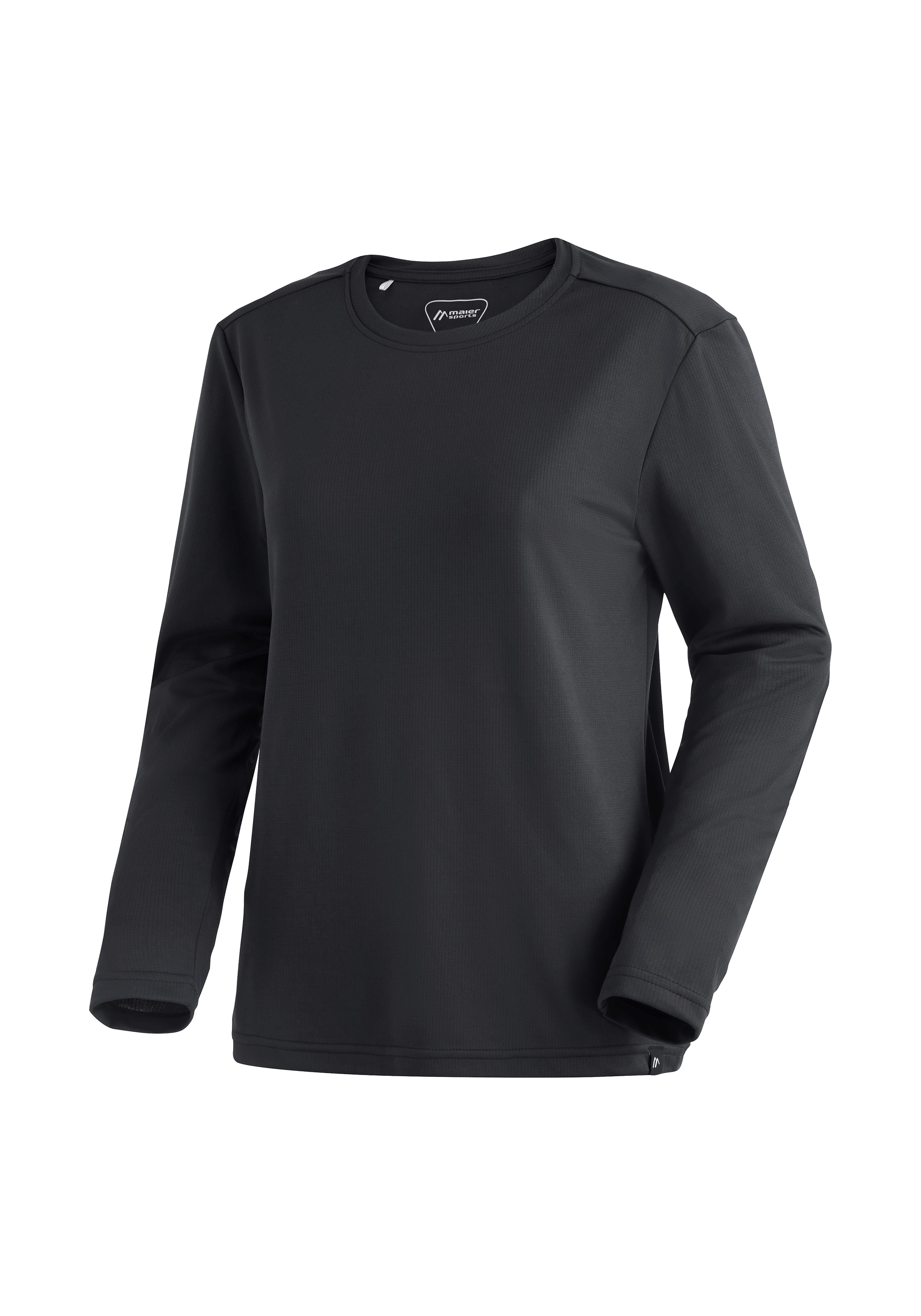 Image of Maier Sports Langarmshirt "MS FAV Long Tee W" atmungsaktives Damen Shirt langarm, Regular Fit
