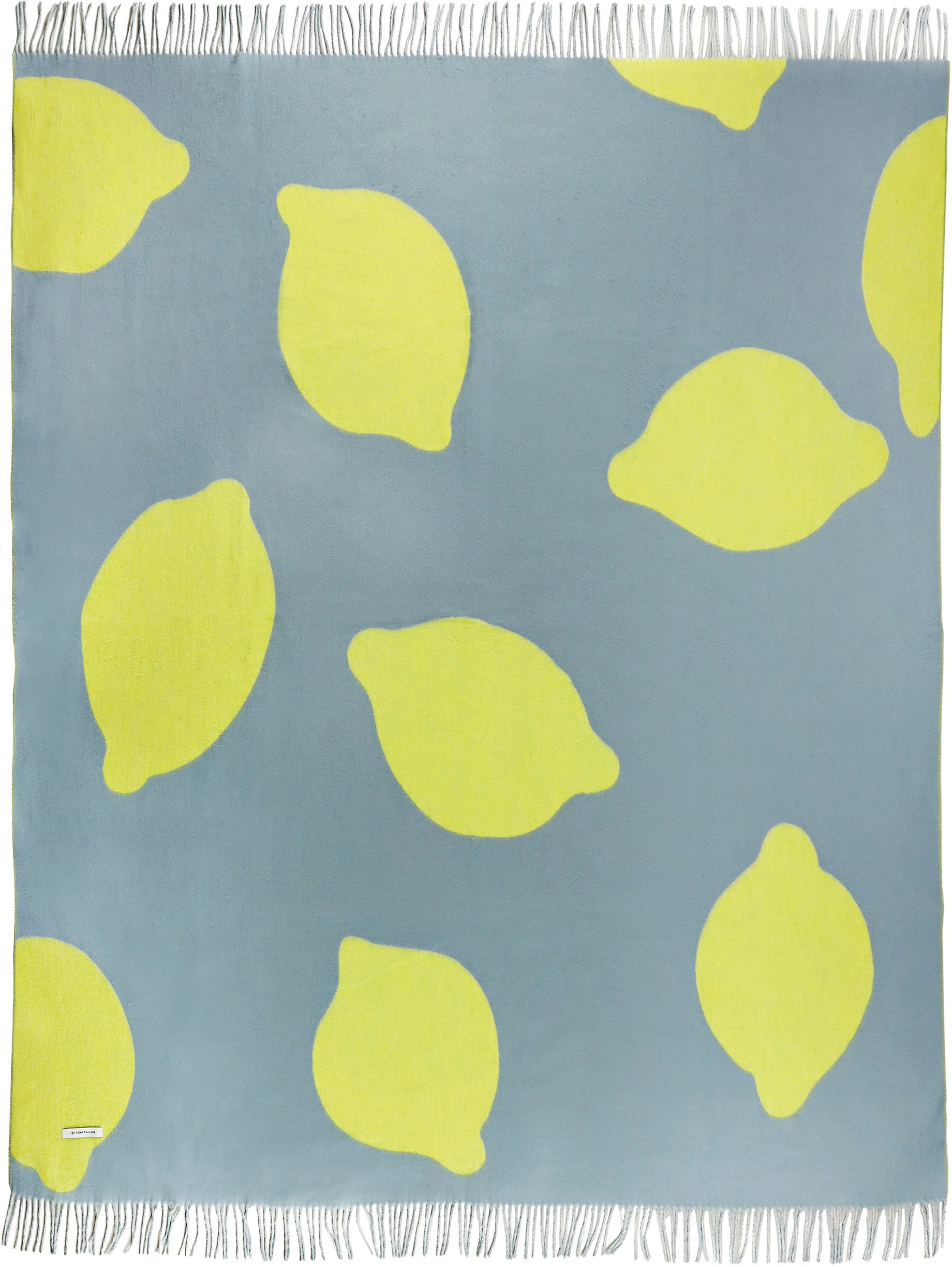 TOM TAILOR HOME Plaid »Lemon-Rain Bings«, Künstlerkollektion gleich