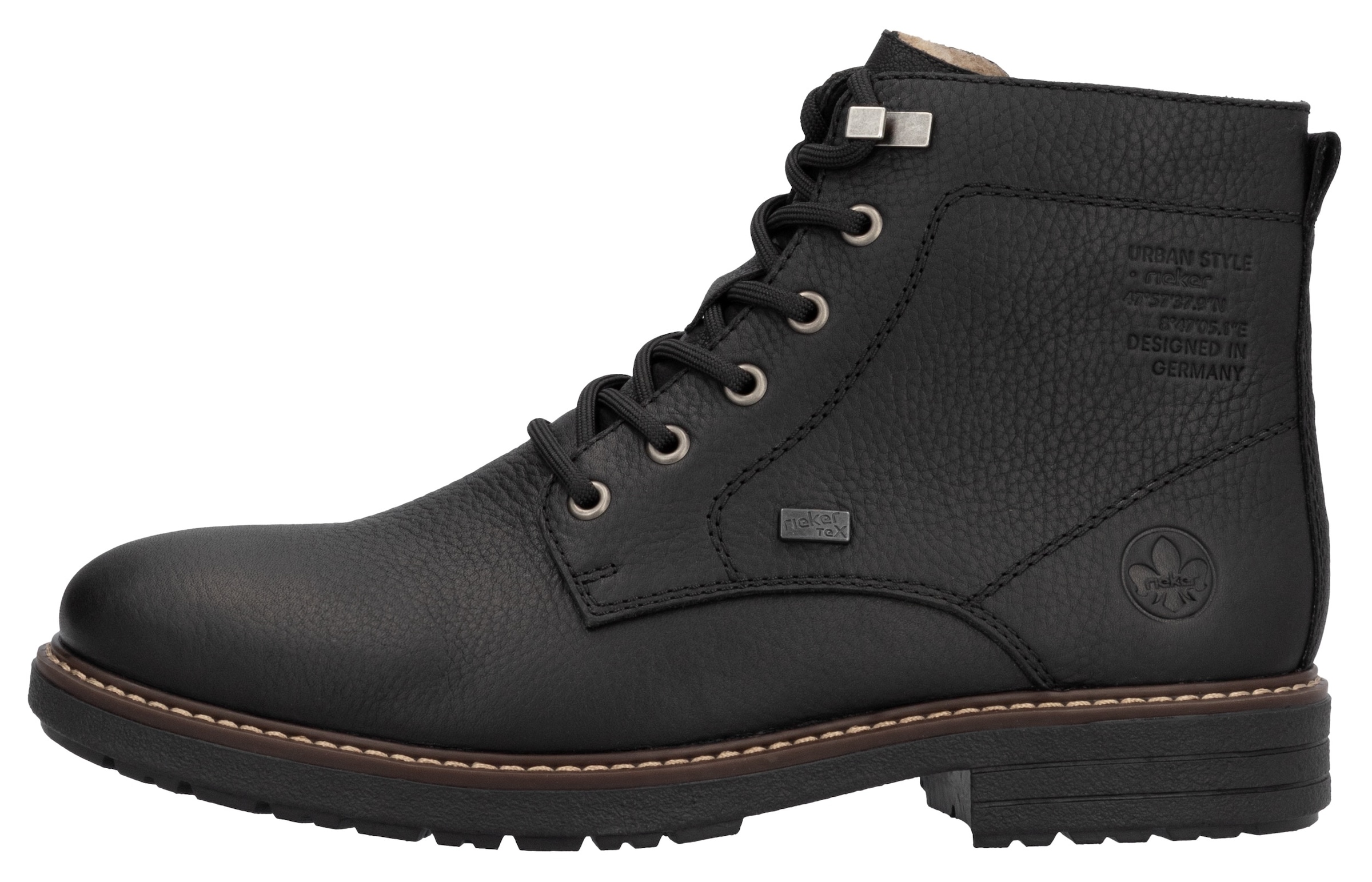 Image of Rieker Winterstiefelette, Urban-Stiefelette, Winterboots mit wasserabweisender TEX-Membran
