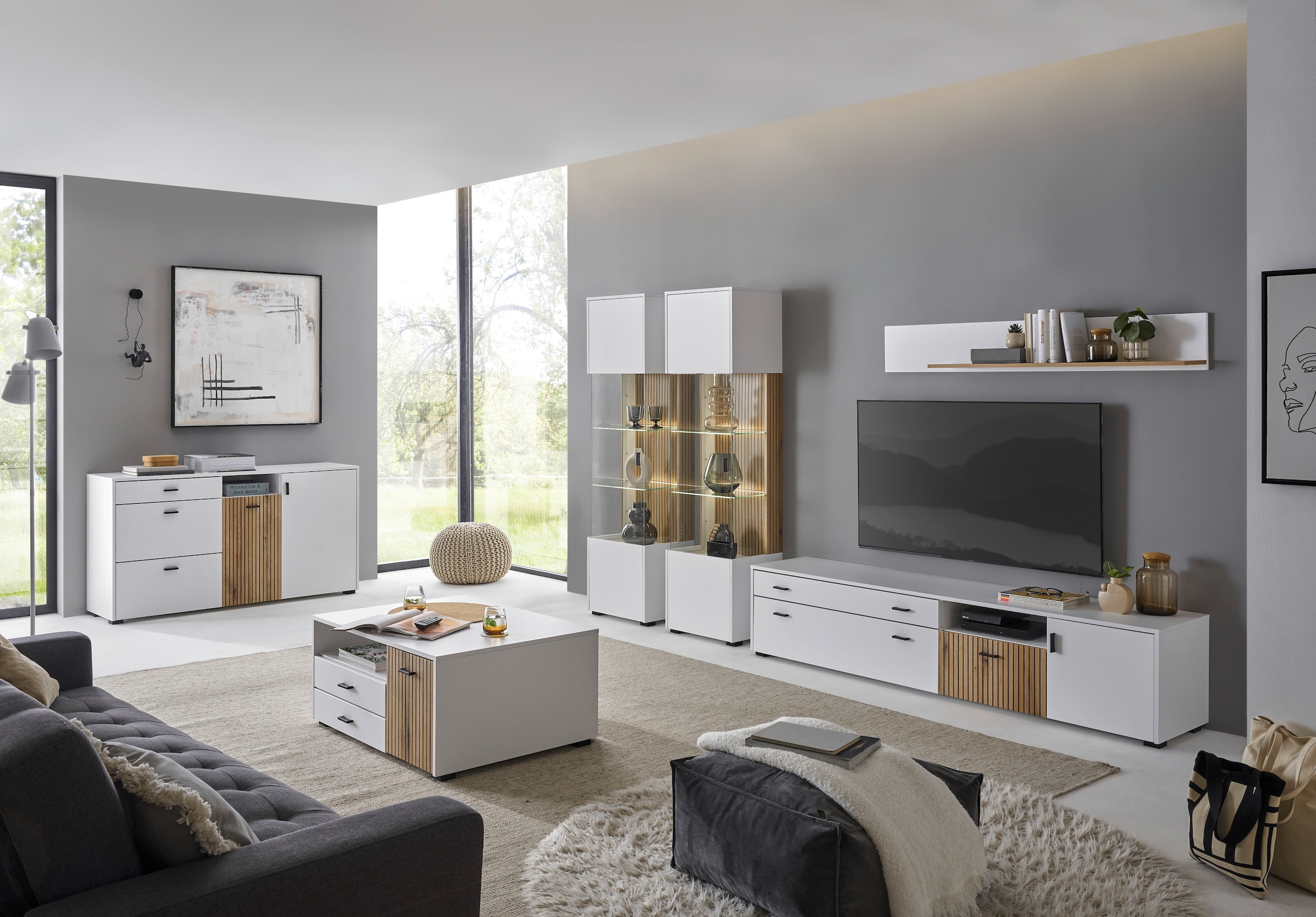 INOSIGN Meuble mural »HUDSON« Set, 4 cuis tlg.