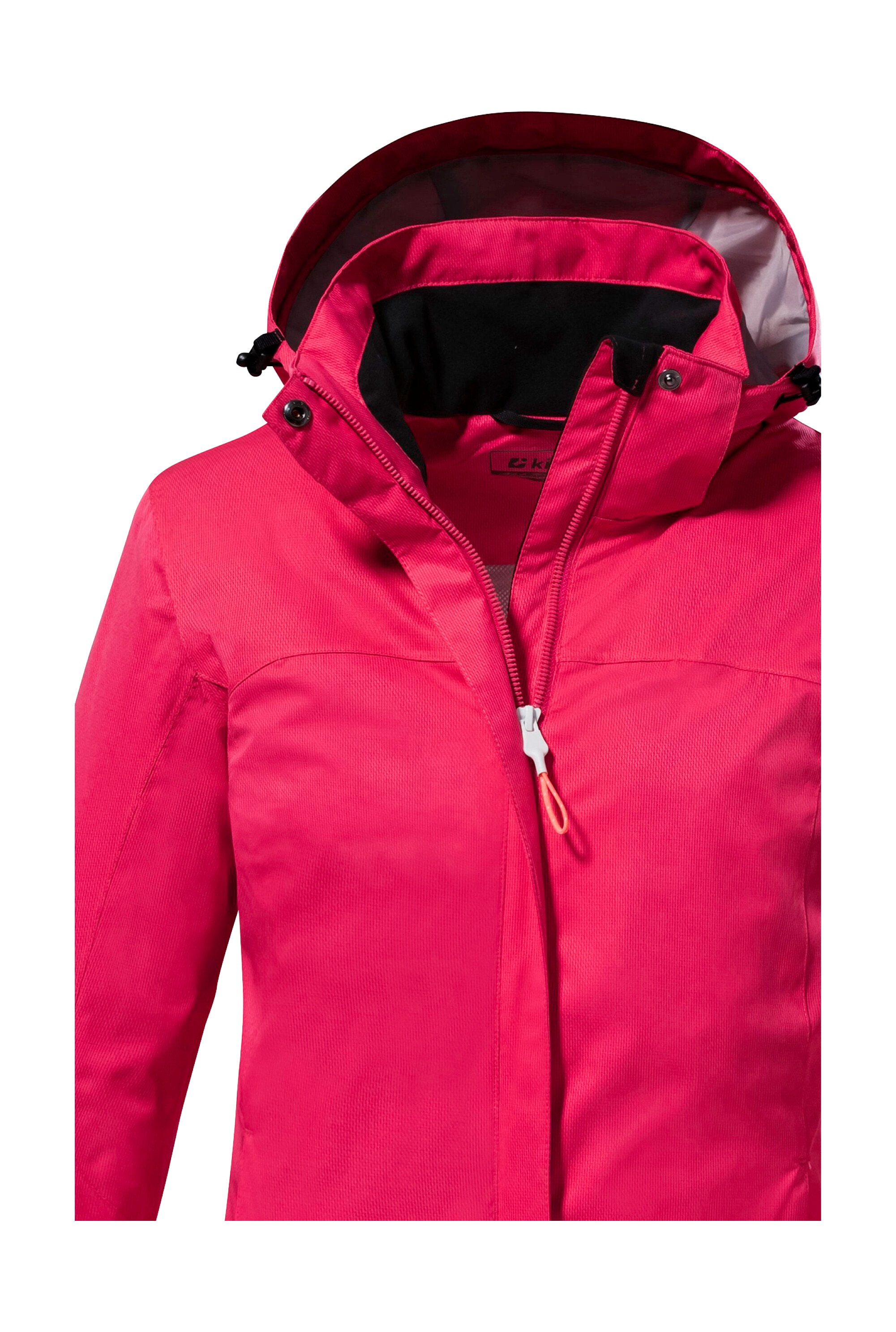 Killtec Outdoorjacke »KOS 133 KG WMN JCKT«, wasserdichte Funktionsjacke in Kurzgrösse: verkürzte Ärmel u Rumpf