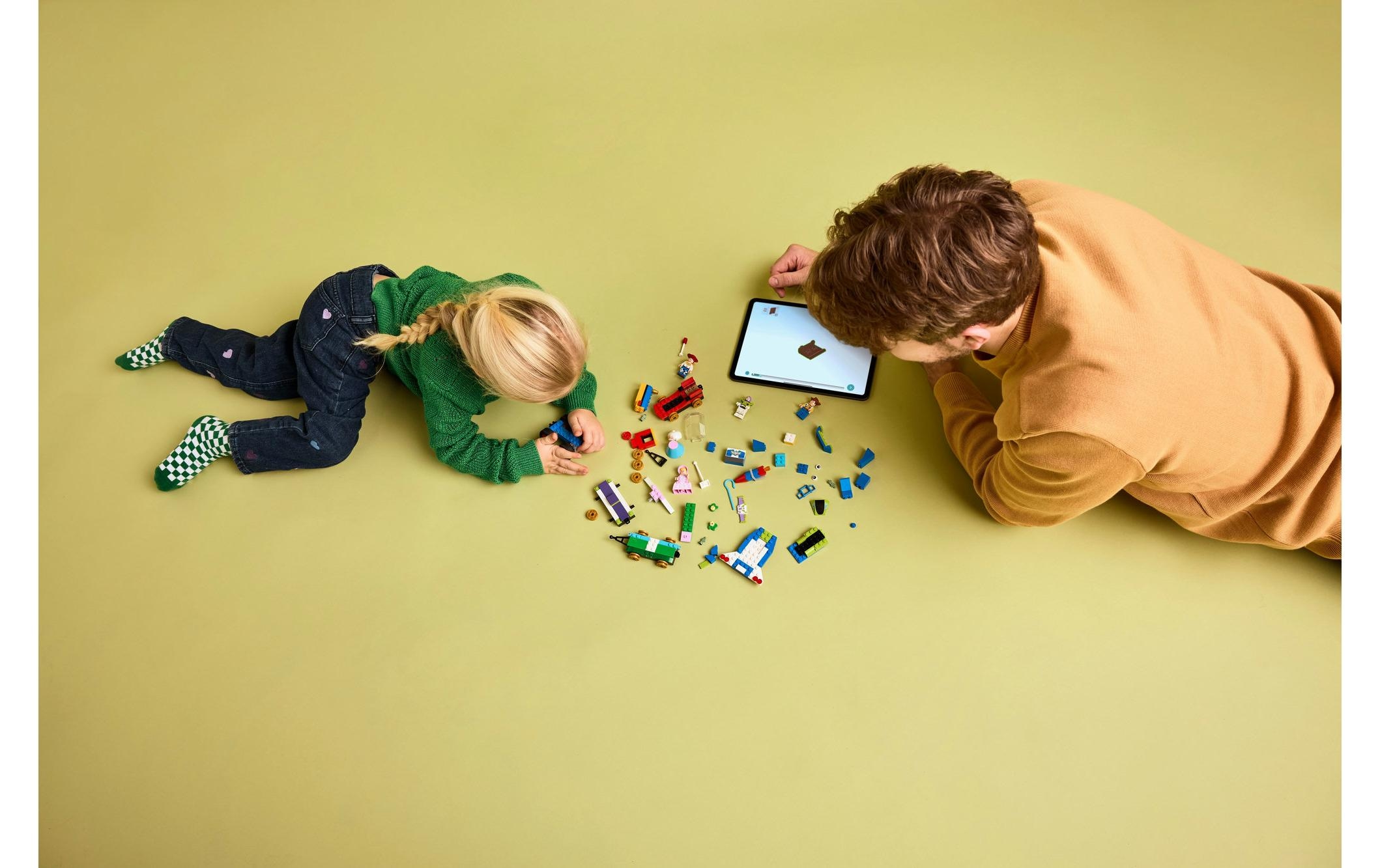 LEGO® Spielbausteine »Disney Pixar Partyzug und das Auto RC aus Toy Story 43264«