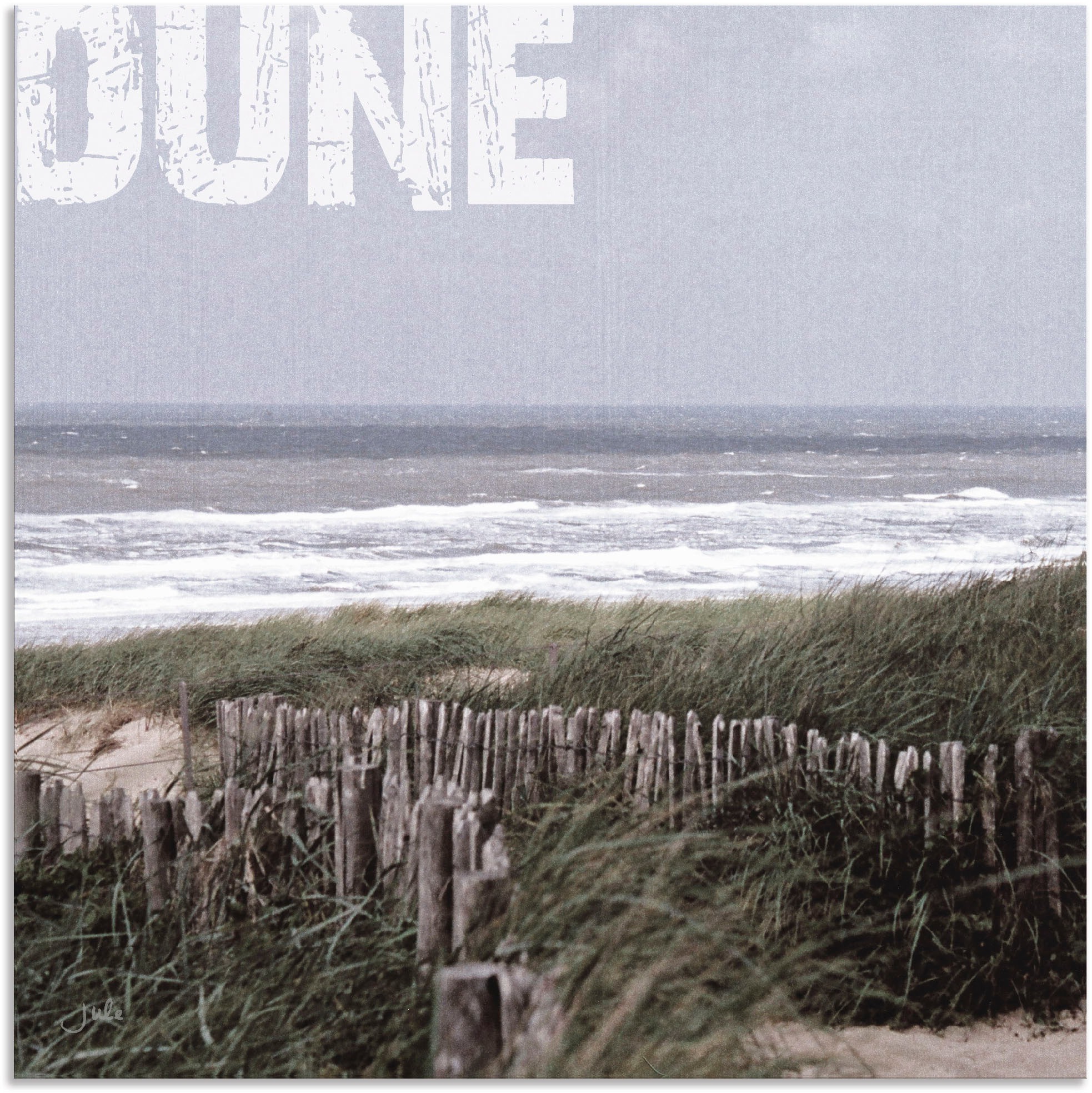 Image of Artland Wandbild »Düne«, Strand, (1 St.), in vielen Grössen & Produktarten - Alubild / Outdoorbild für den Aussenbereich, Leinwandbild, Poster, Wandaufkleber / Wandtattoo auch für Badezimmer geeignet bei Ackermann Versand Schweiz