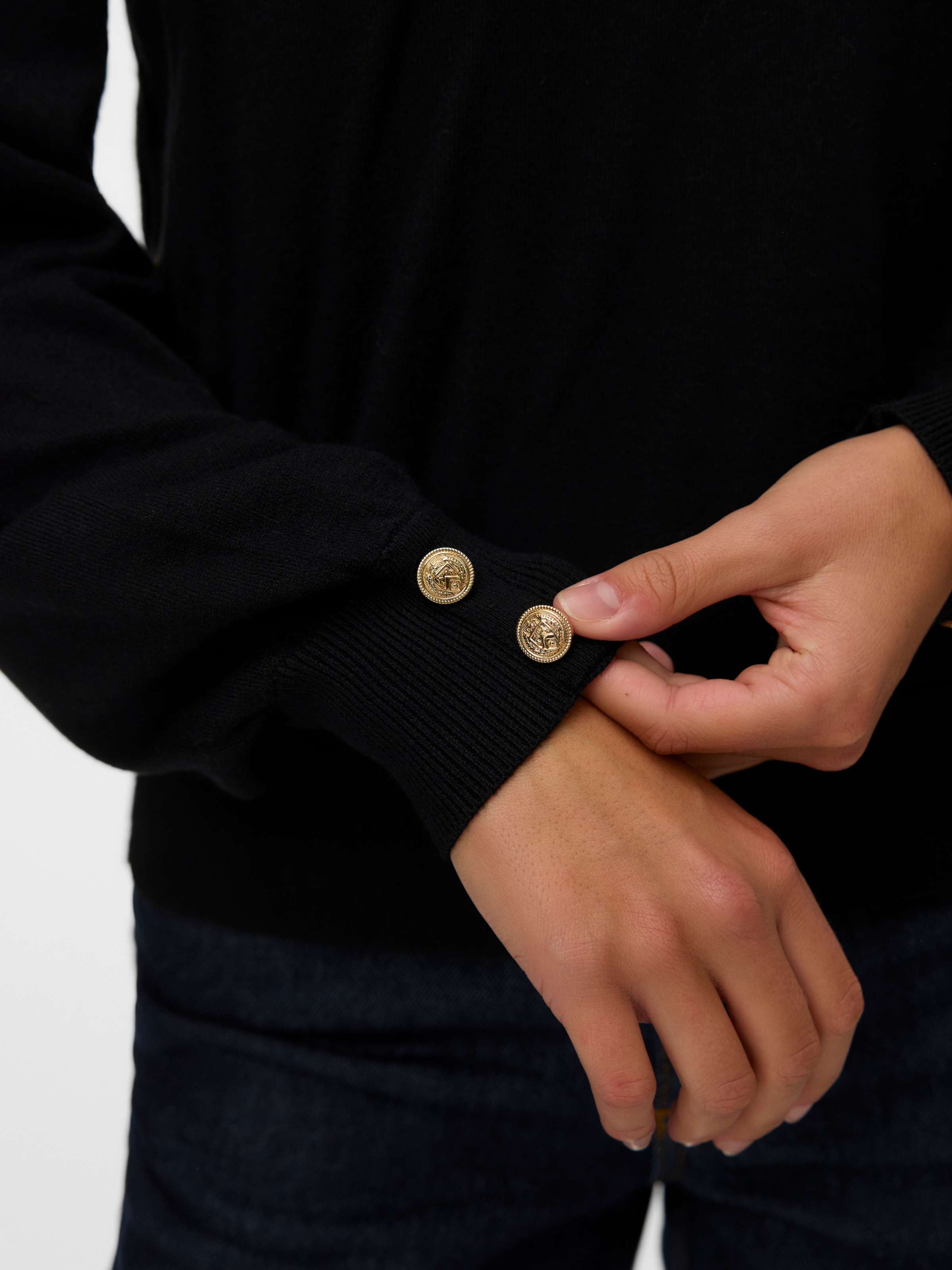 Vero Moda Pull col V »VMHOLLYKARIS LS V-NECK PULLOVER GA BOO«