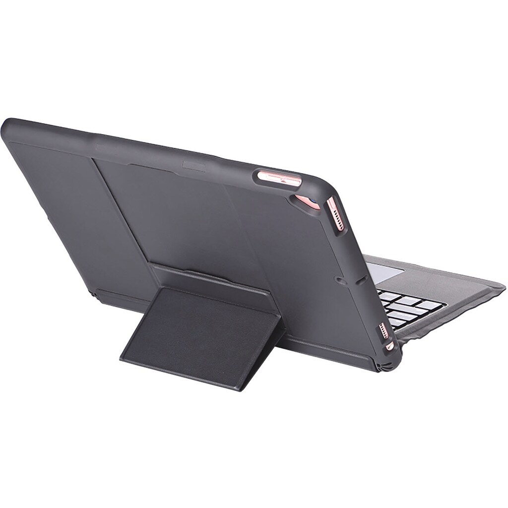 4smarts Tablet-Hülle »Tastatur Case Solid QWERTZ mit Trackpad für Apple iPad 10.2«, iPad 10,2"