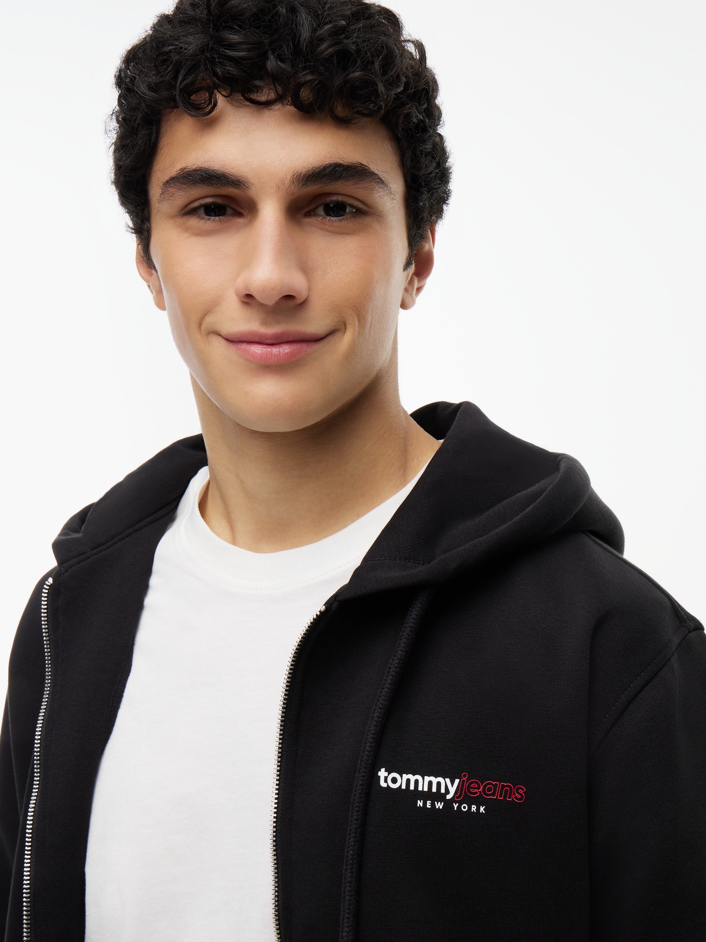 Tommy Jeans Sweat à capuche »TJM REGULAR DNA BACKPRINT FULLZIP«