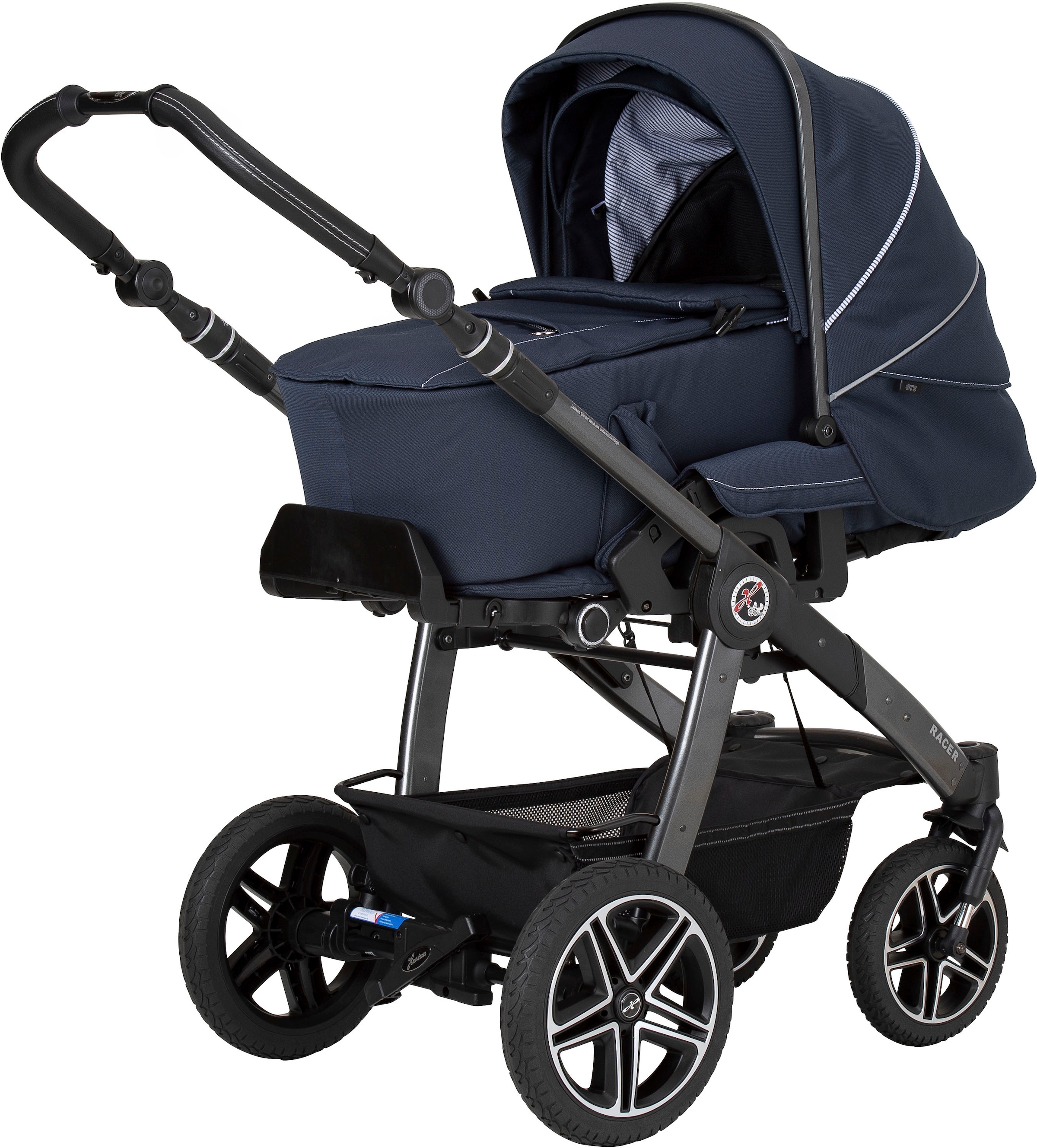 Hartan Kombi-Kinderwagen »Racer GTS - Casual Collection«, 22 kg, mit Kombitasche; Made in Germany