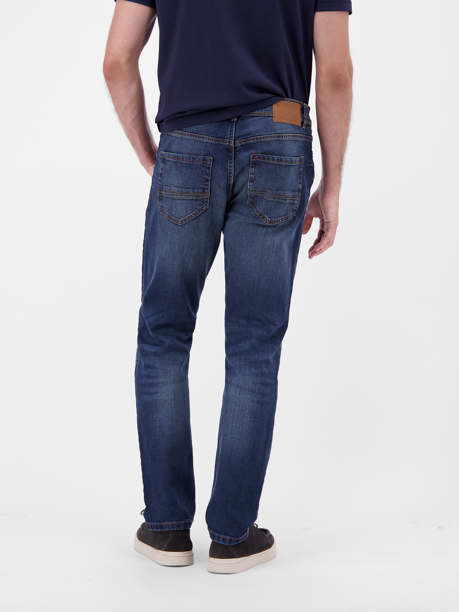 LERROS Relaxhose »Baxter Relaxed Fit Jeans – Bequemer Stretch 5-Pocket Denim«  Bequeme Stretch-Jeans - pflegeleicht, ideal für Alltag & Freizeit