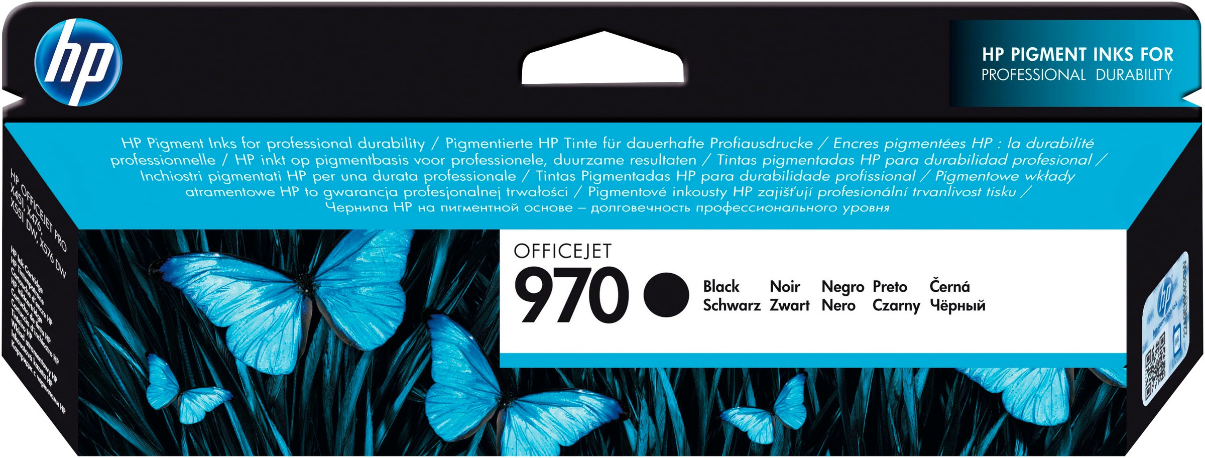 Image of HP Tintenpatrone "HP original Patrone 970 schwarz"