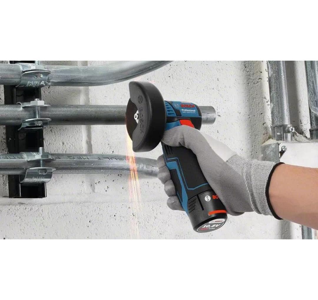 Bosch Professional Akku-Winkelschleifer »GWS 12 V-76 Set« Mit 2 Akkus und 1 Ladegerät