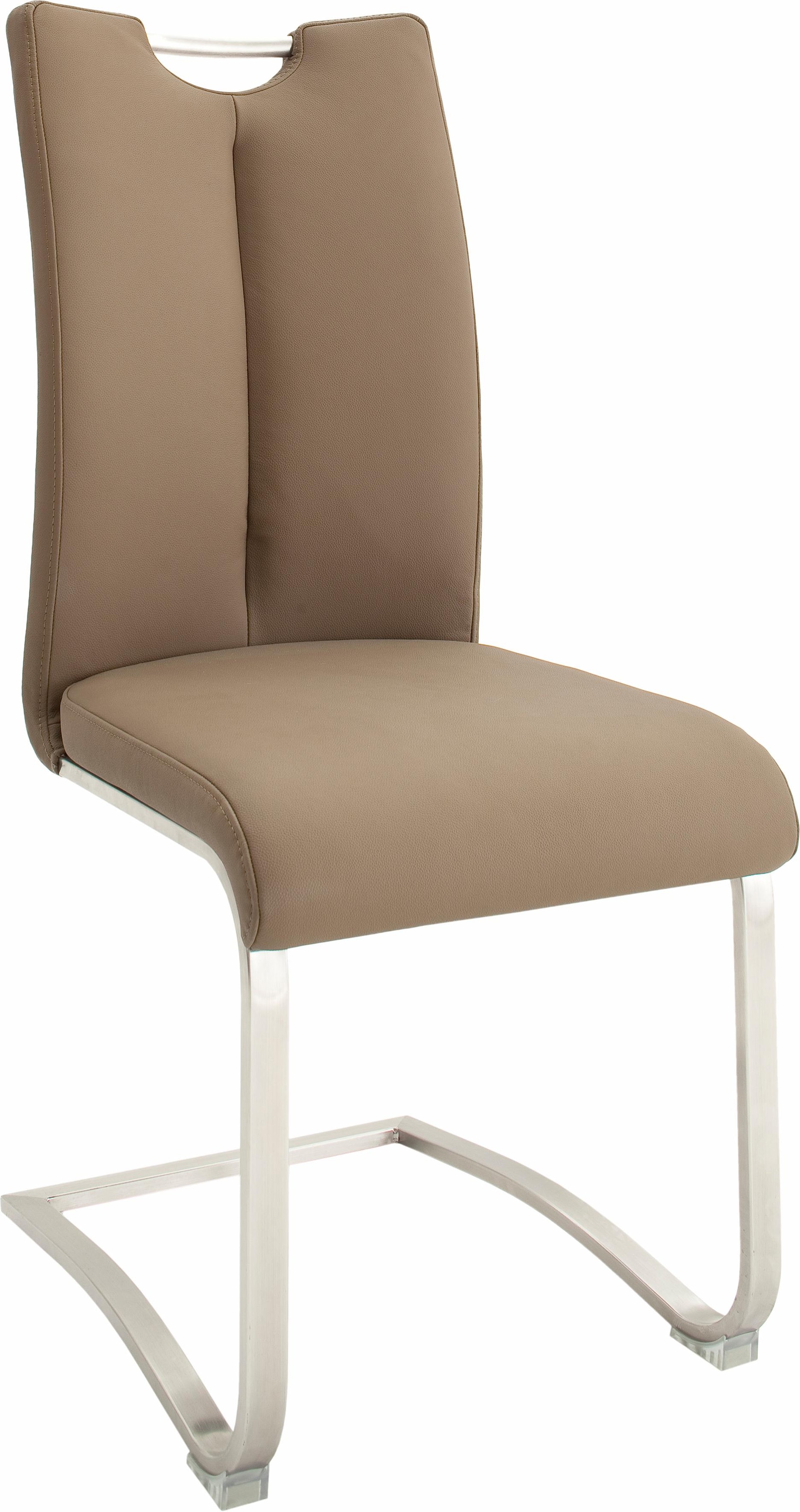 St., MCA bis Stuhl furniture 2 Leder, (Set), belastbar Echtlederbezug, Kg »Artos«, mit 140 Freischwinger kaufen