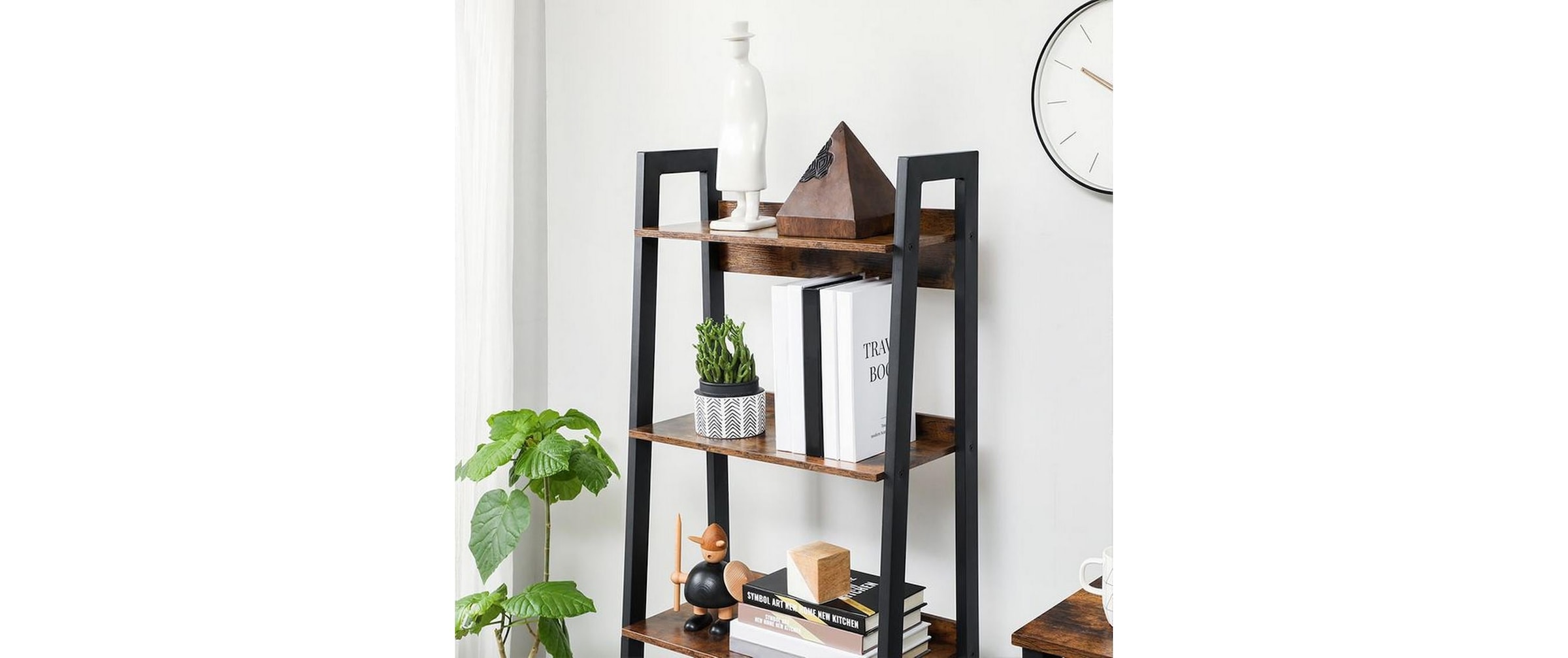 VASAGLE Bücherregal »mit 4 Ebenen«