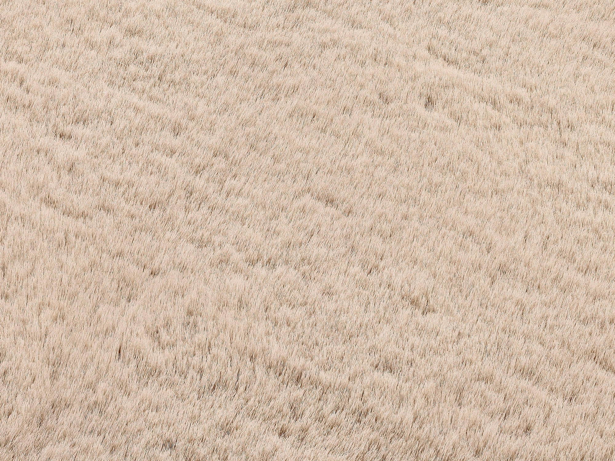 OCI DIE TEPPICHMARKE Teppich »ALISSA«, rund, 38 mm Höhe, Kuschelig weicher Flor, Kaninchen Fell Haptik, getuftet