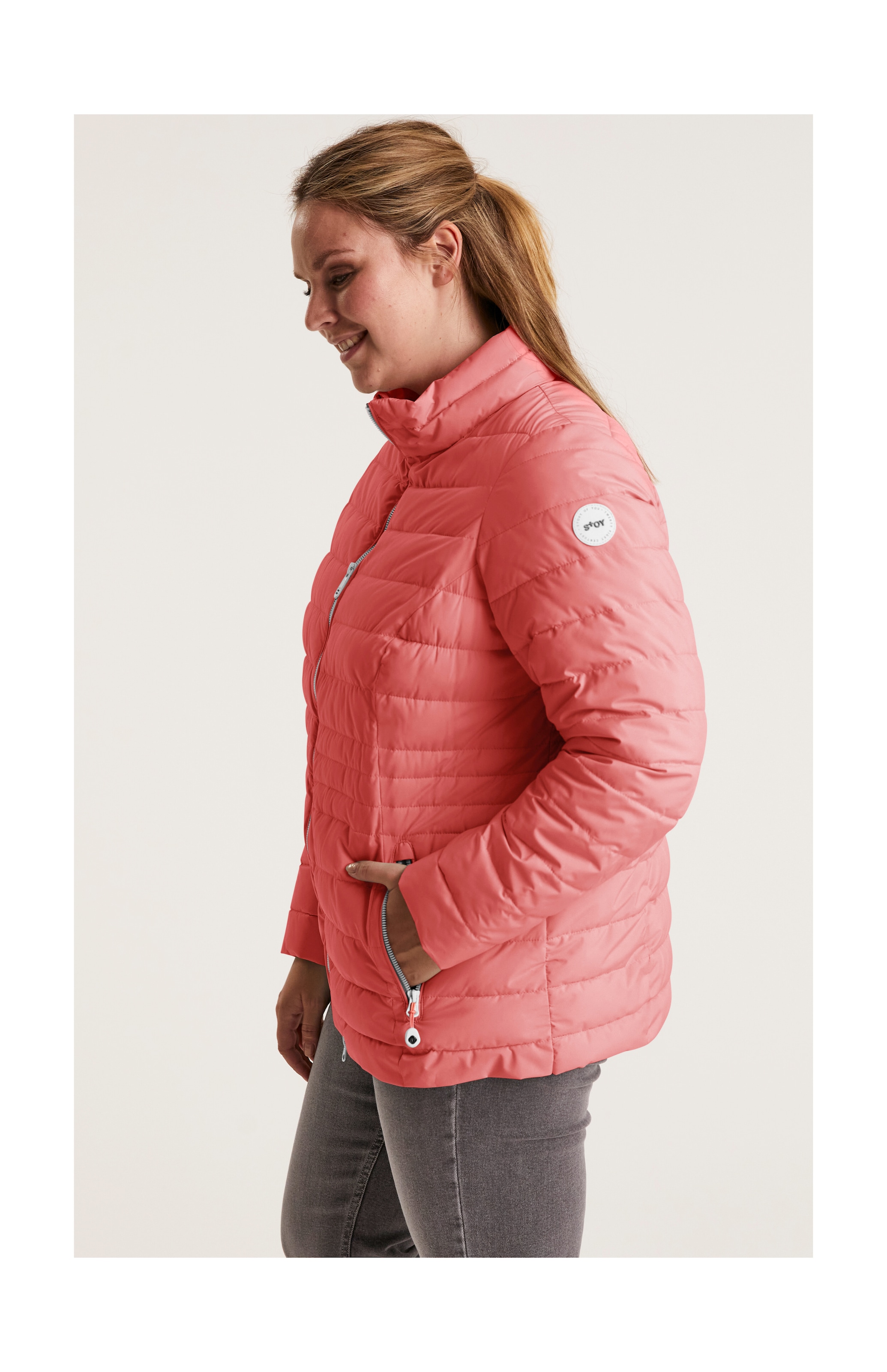 STOY Steppjacke »STS 21 WMN QLTD JCKT«, Leichte, atmungsaktive Damenjacke, wasserabweisend, umweltfreundlich