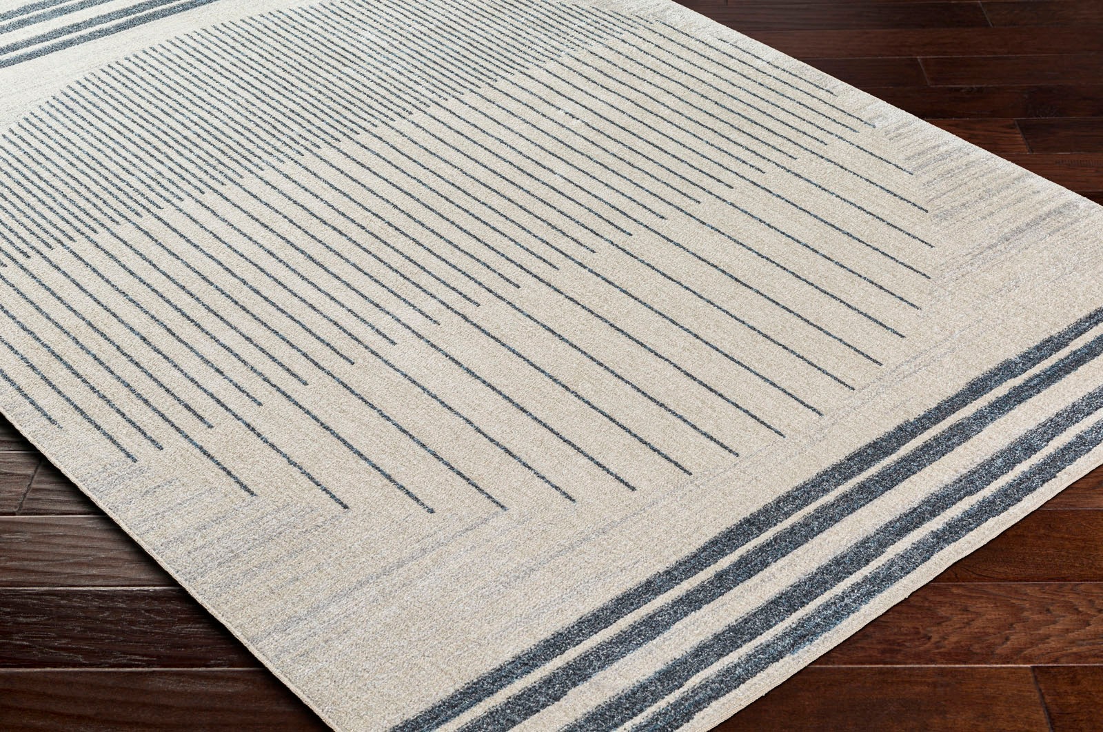 Livabliss Teppich »SANTIAGO«, rechteckig, 10 mm Höhe, Skandinavischer Teppich, Kurzflor Boho-Wohnzimmerteppich, Läufer
