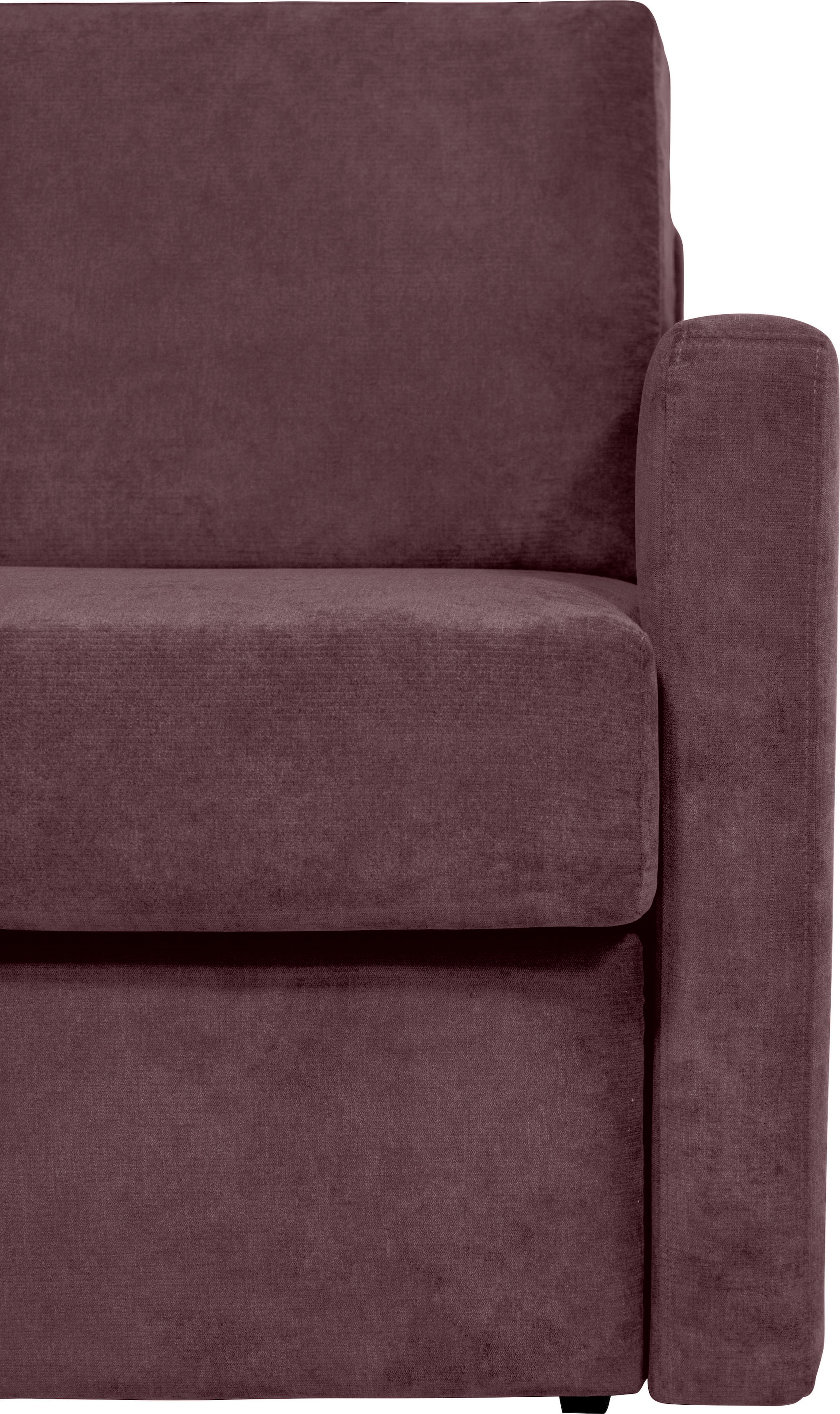 Places of Style Schlafsofa »GOLDPOINT Ecksofa 264 cm, Liegefläche (140/200cm), L-Form,«, Bettfunktion, Bonell-Federkernmatratze und Dauerschläfer-Funktion