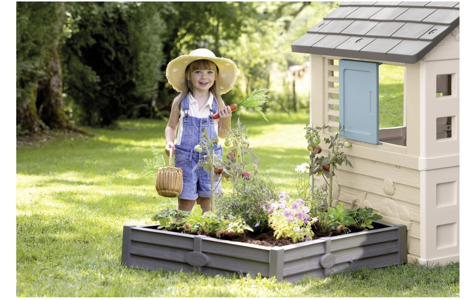 Smoby Spielhaus »Life Square mit Sandkasten«