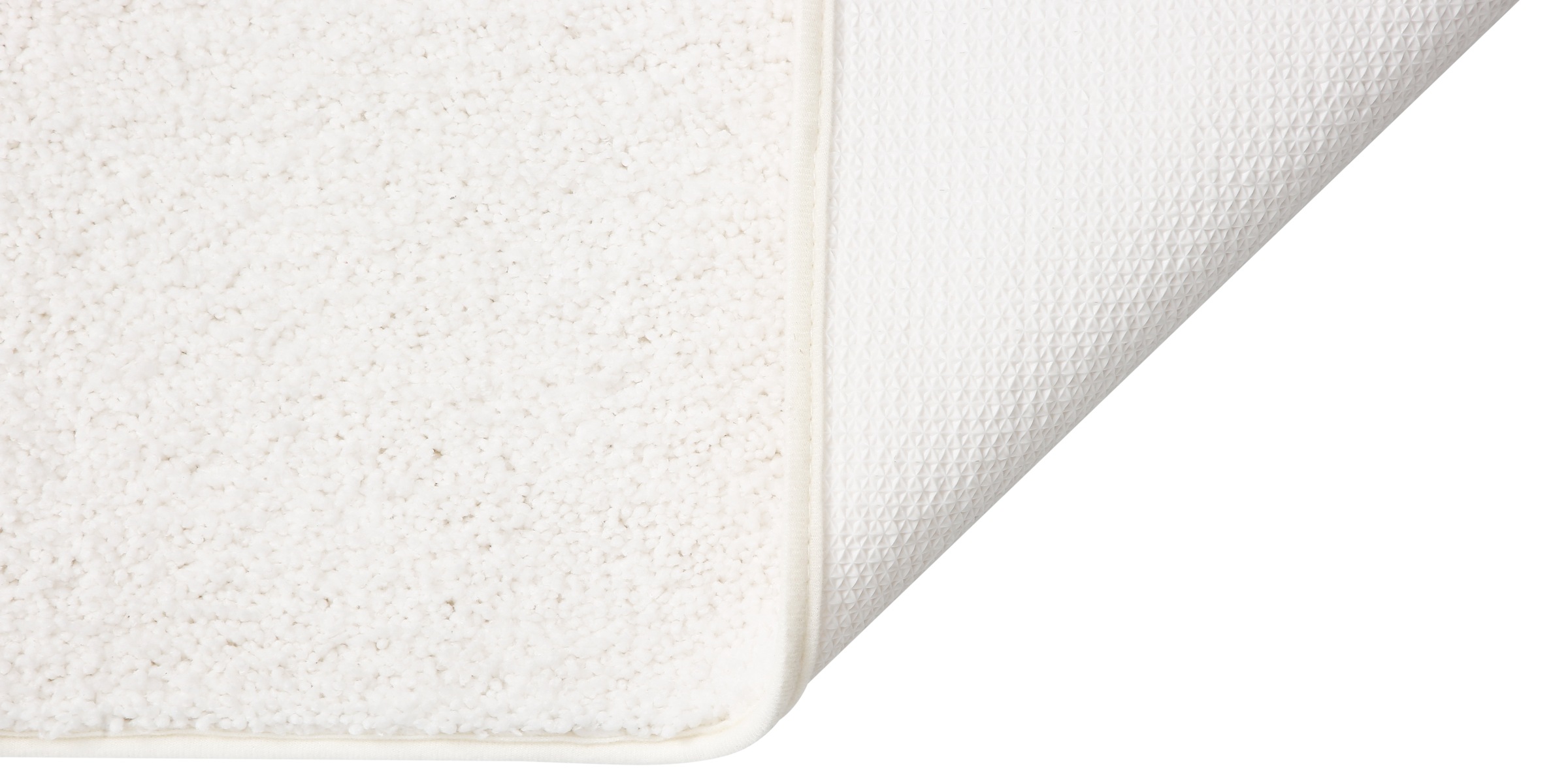 my home Badematte »Regona, Badteppich, Badvorleger, Badezimmer Teppich«, rutschhemmend beschichtet, fussbodenheizungsgeeignet-schnell trocknend-strapazierfähig, Uni Farben, besonders weich, als rechteckig und halbrund erhältlich