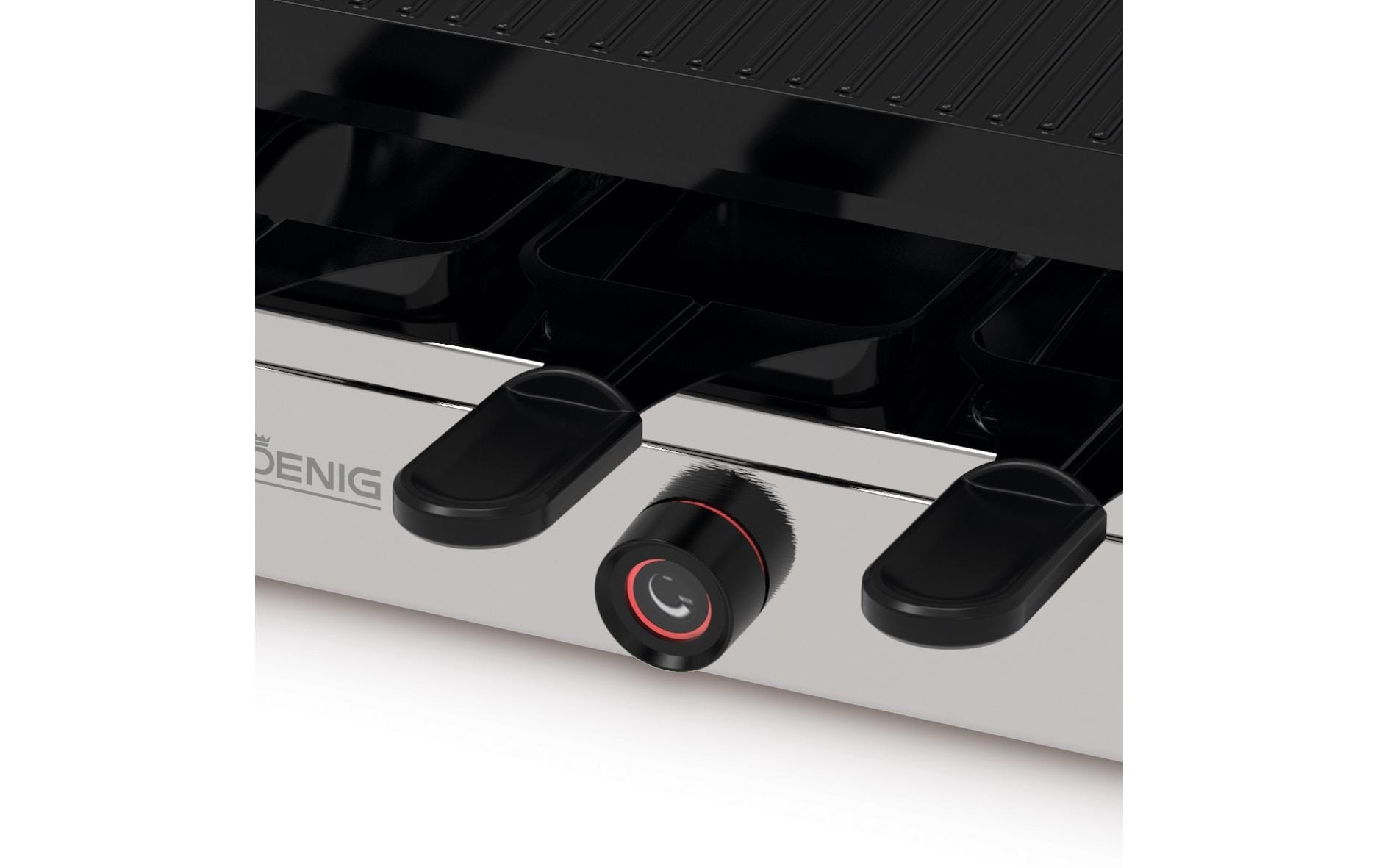 KOENIG Raclette »Pro 6 Personen« 6 Stk. Raclettepfännchen 950 W