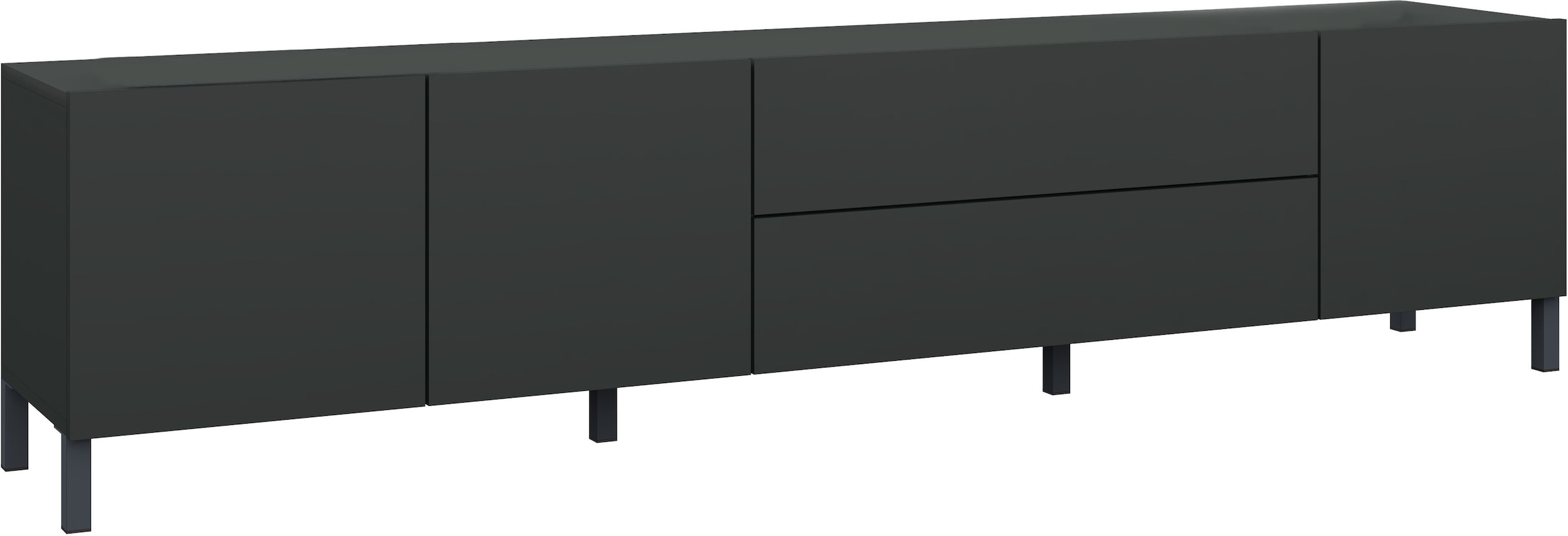 borchardt Möbel Table basse »Sophia, Tv-Schrank Breite 190 cm« Metallfüsse, grifflose Optik