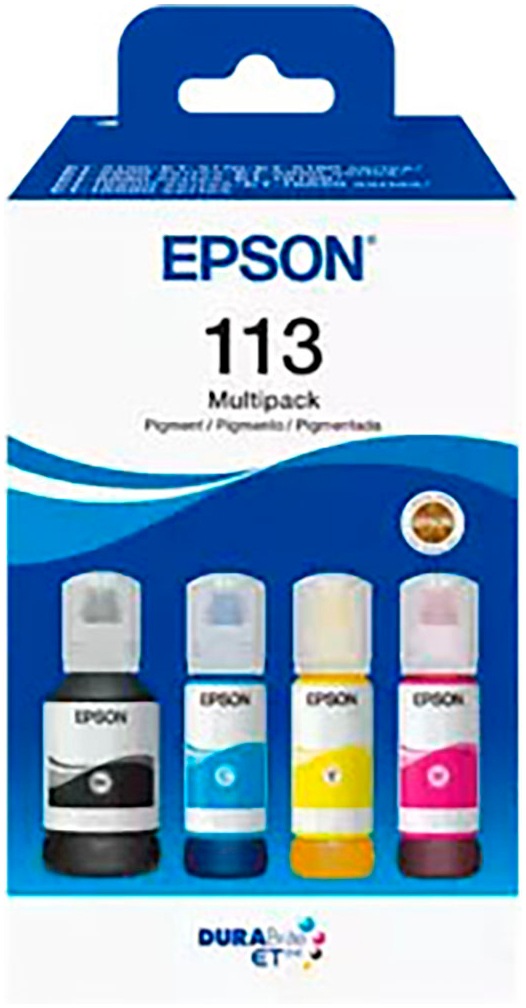 Epson Tintenpatrone »113 EcoTank Multipack (260 ml)«, (Packung, 4 St.)
