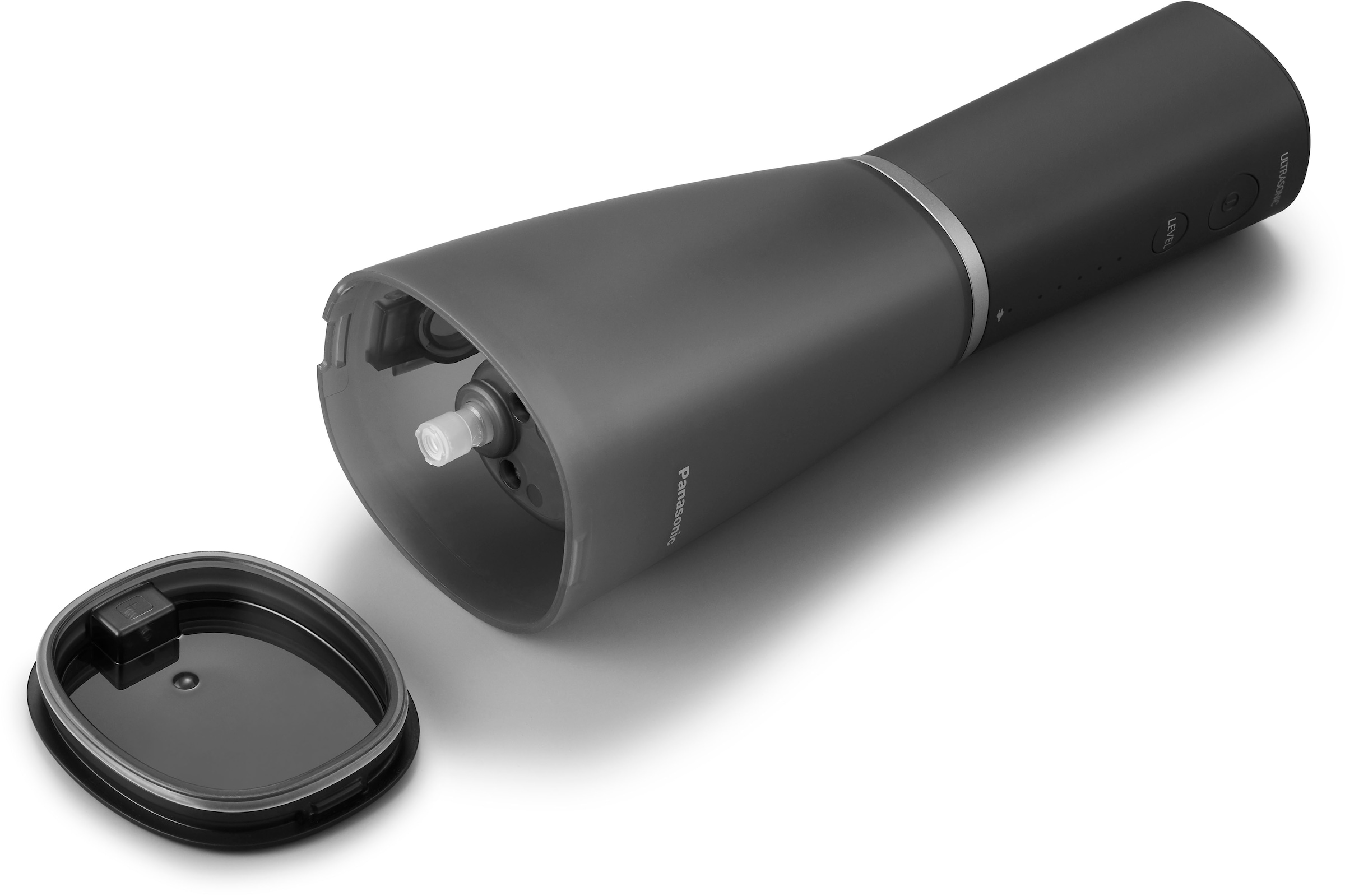 Panasonic Douche buccale »EW-DJ86-K503« 2 cuis Aufsätze Kabellos, Ultraschall-Technologie, Schnellladen durch USB-C, 5 Stufen