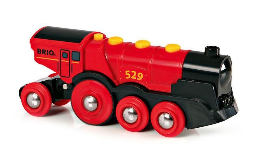 Spielzeug-Lokomotive »Rote Lola Batterielok«