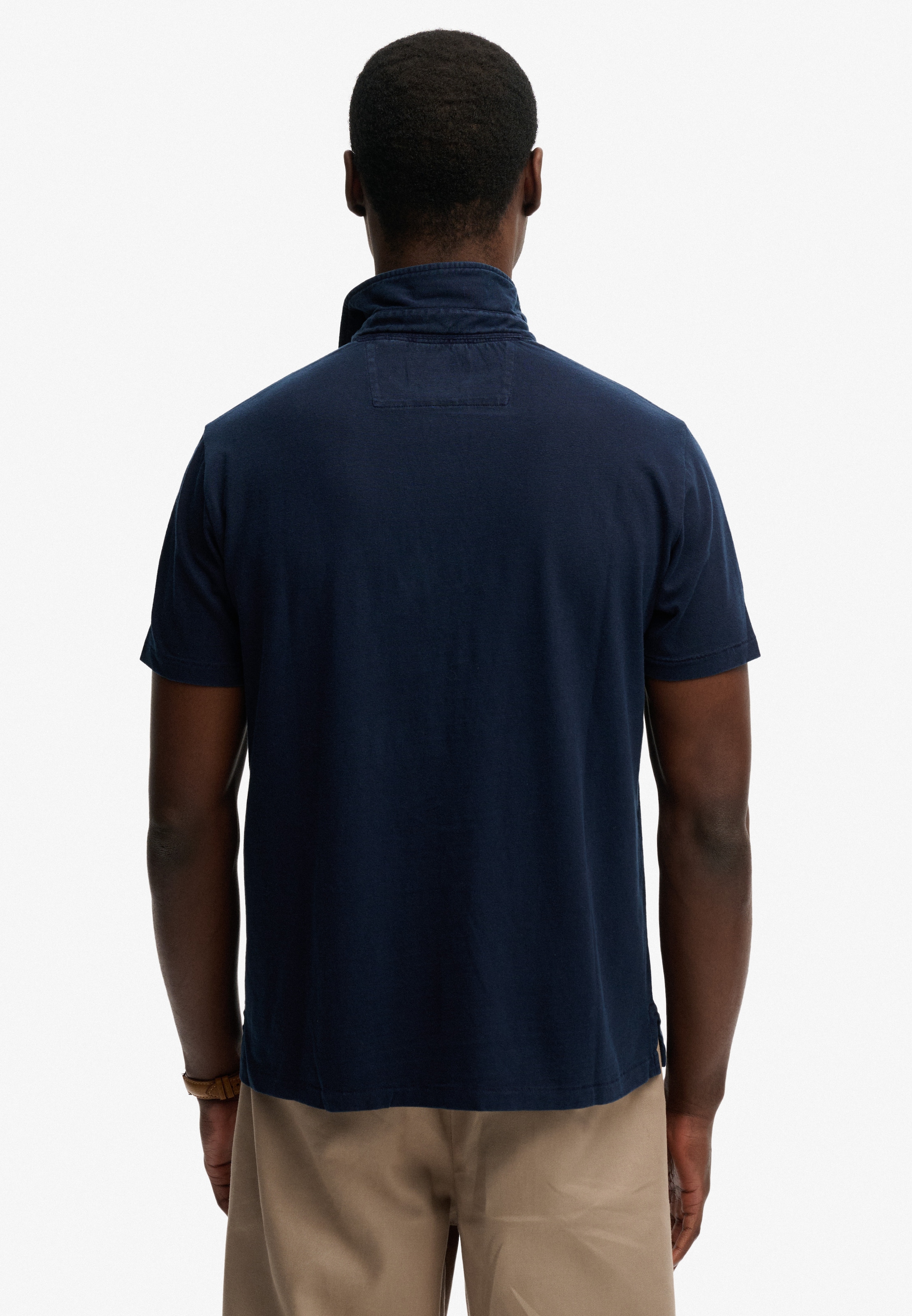 Superdry Poloshirt »CLASSIC COTTON LINEN POLO« aus tollem Baumwoll-Leinen-Mischgewebe