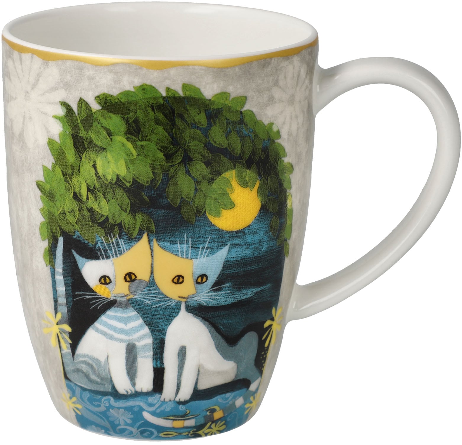 Image of Goebel Tasse "Künstlertasse R. Wachtmeister -Al chiaro di luna"