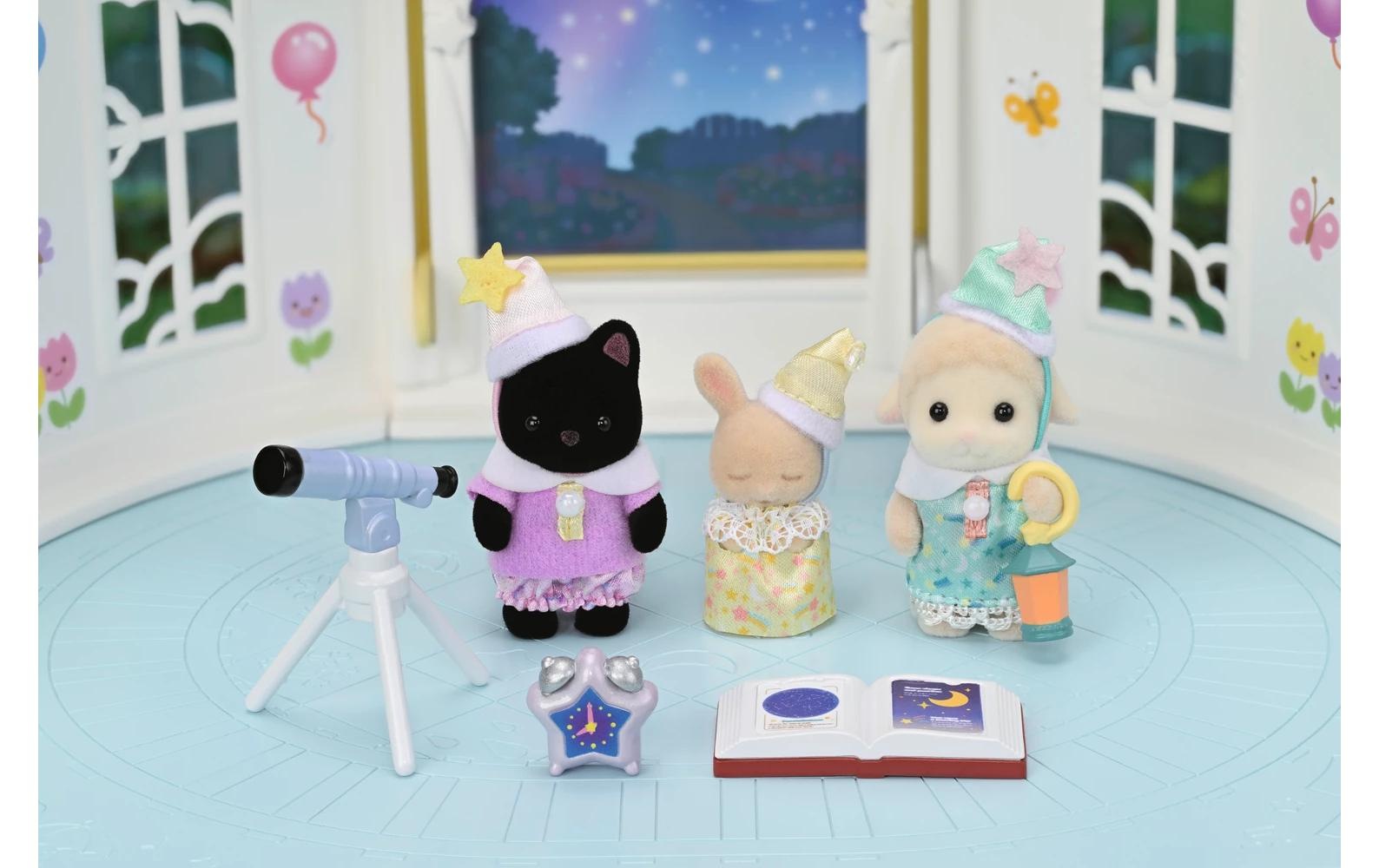 Sylvanian Families Spielfigur »Übernachtungsparty Erlebniskindergarten«
