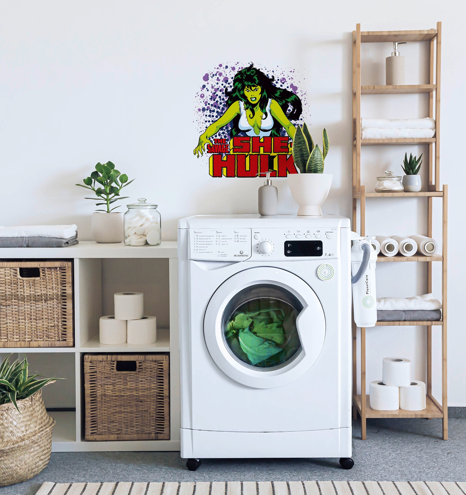 Komar Wandtattoo »She-Hulk Comic Classic - Grösse 50 x 70 cm«, (1 St.), selbstklebend, Wandsticker, Kinderzimmer