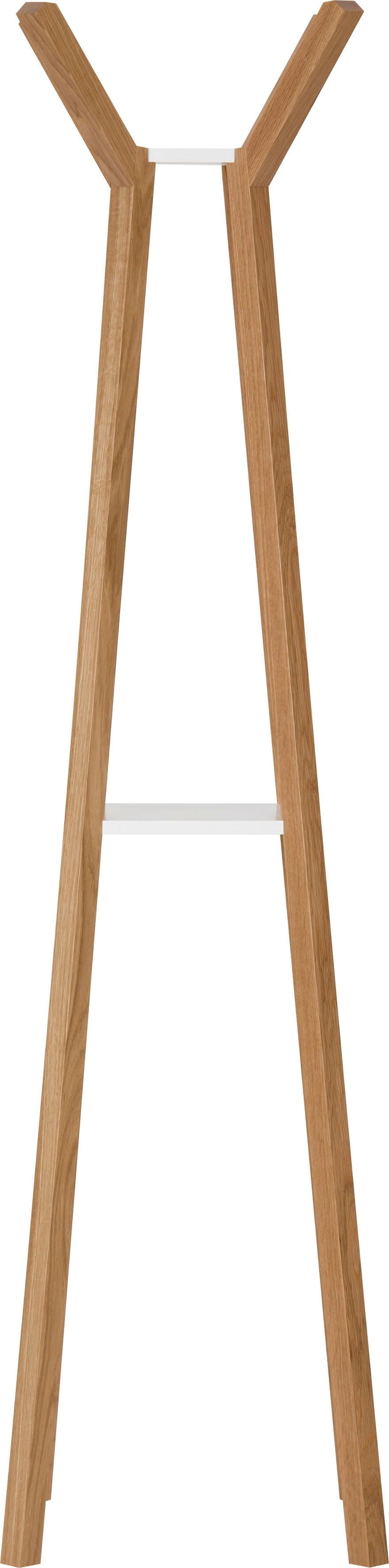 Woodman Garderobe »Monti«, im skandinavian Design, aus massiver Eiche, mit 4 Haken