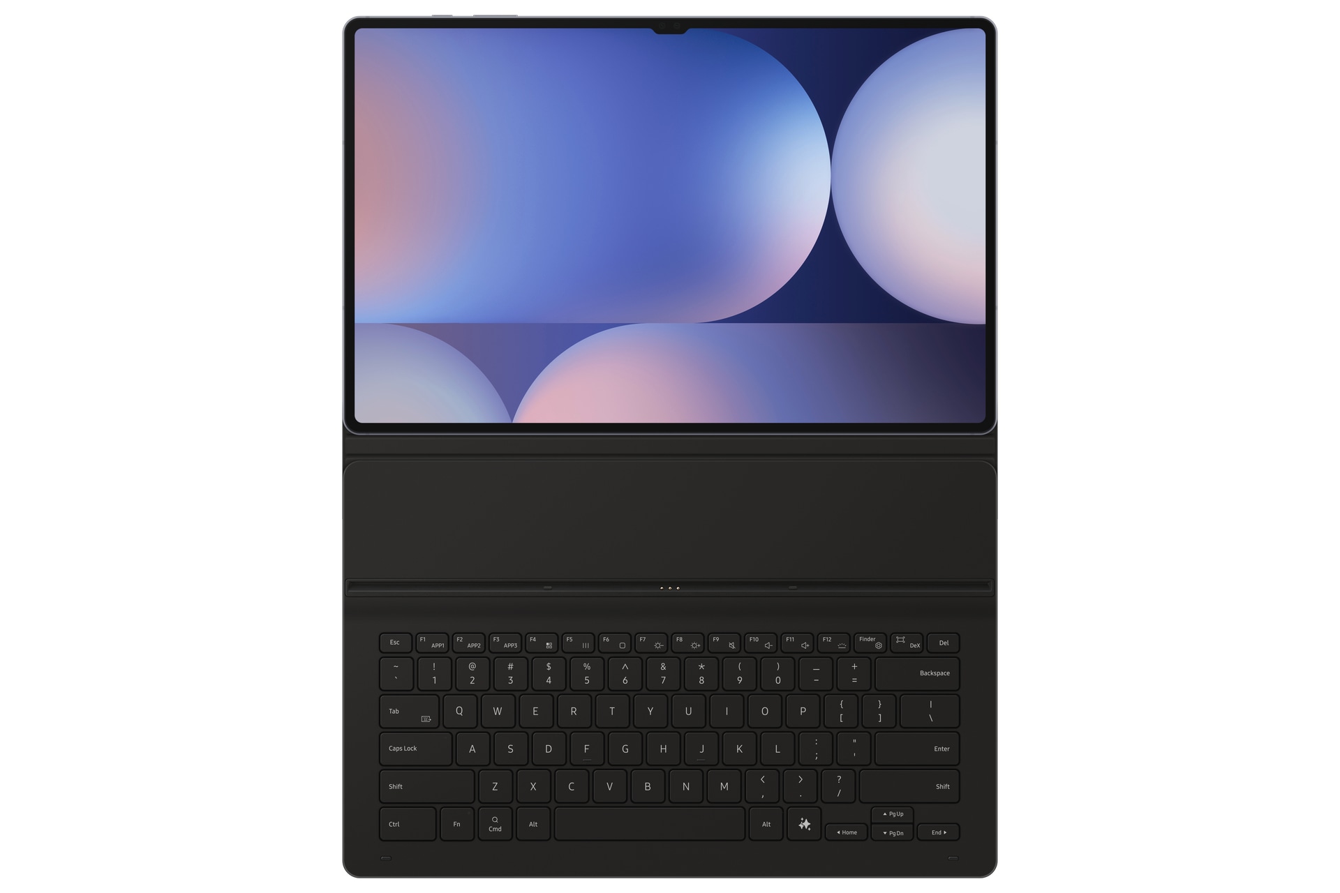 Samsung Tablet-Hülle »Book Cover Keyboard Slim für Galaxy Tab S10 Ultra | S9 Ultra«, Tastatur Cover, Schutzhülle, Tablethülle, Case, Schutzcase, stossfest