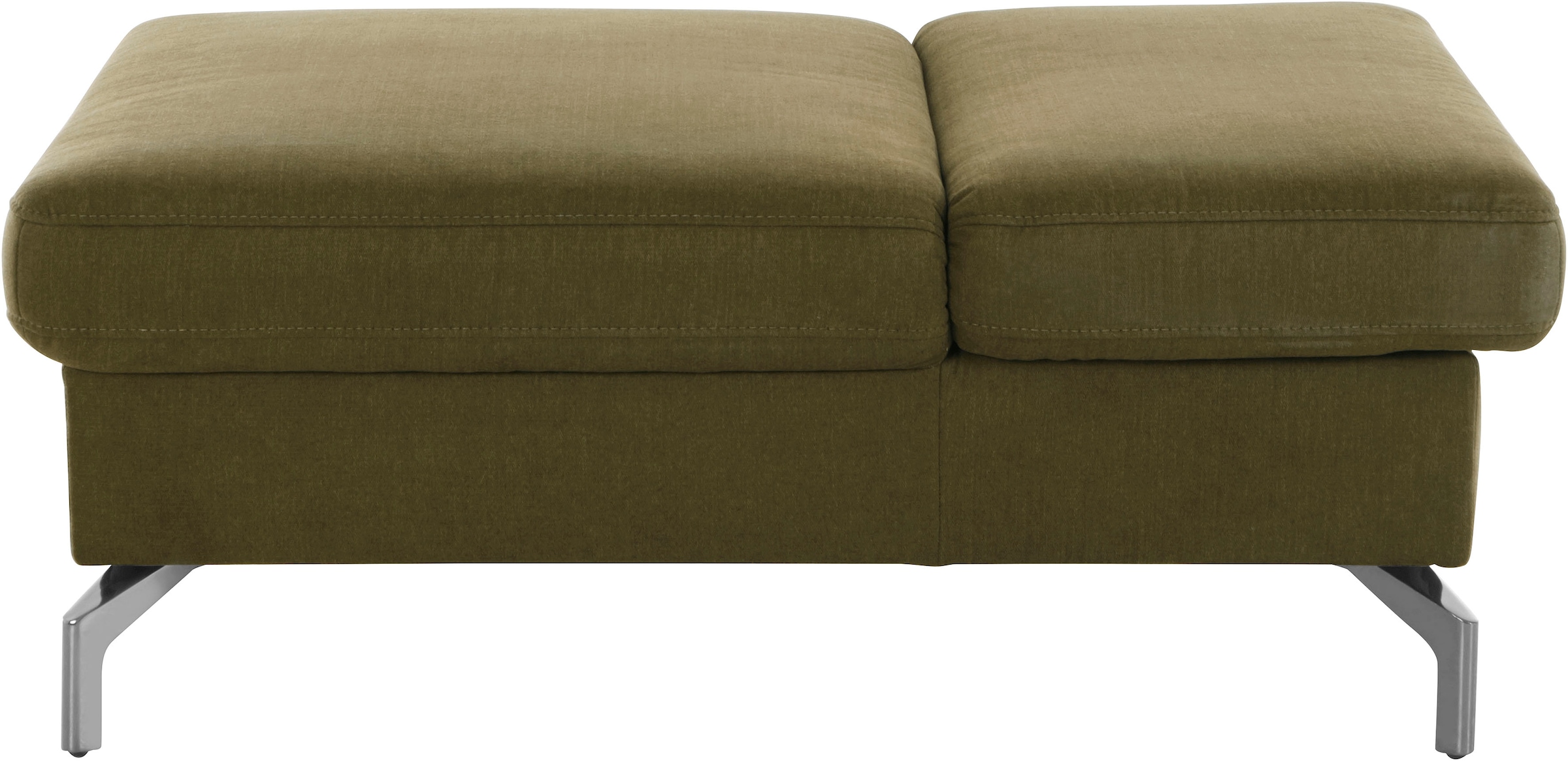 sit&more Hocker »Brisbane«, Fusshöhe 15 cm, mit Federkern und Klappfunktion