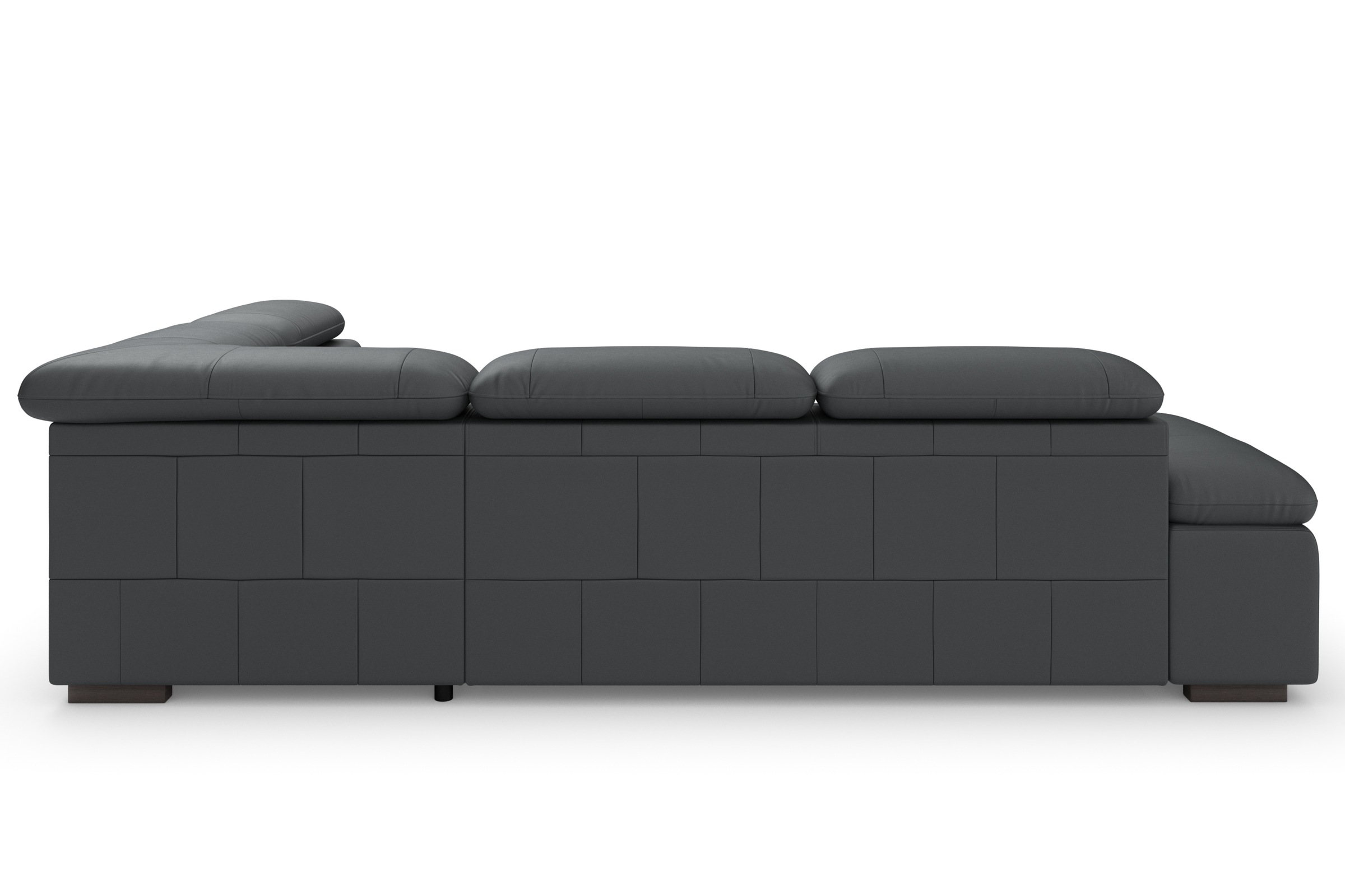 Home affaire Ecksofa »Alberto L-Form«, mit Kopfteilverstellung, wahlweise mit Bettfunktion