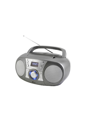 Digitalradio (DAB+) »SCD1800 Grau«, (Digitalradio (DAB+)-FM-Tuner)
