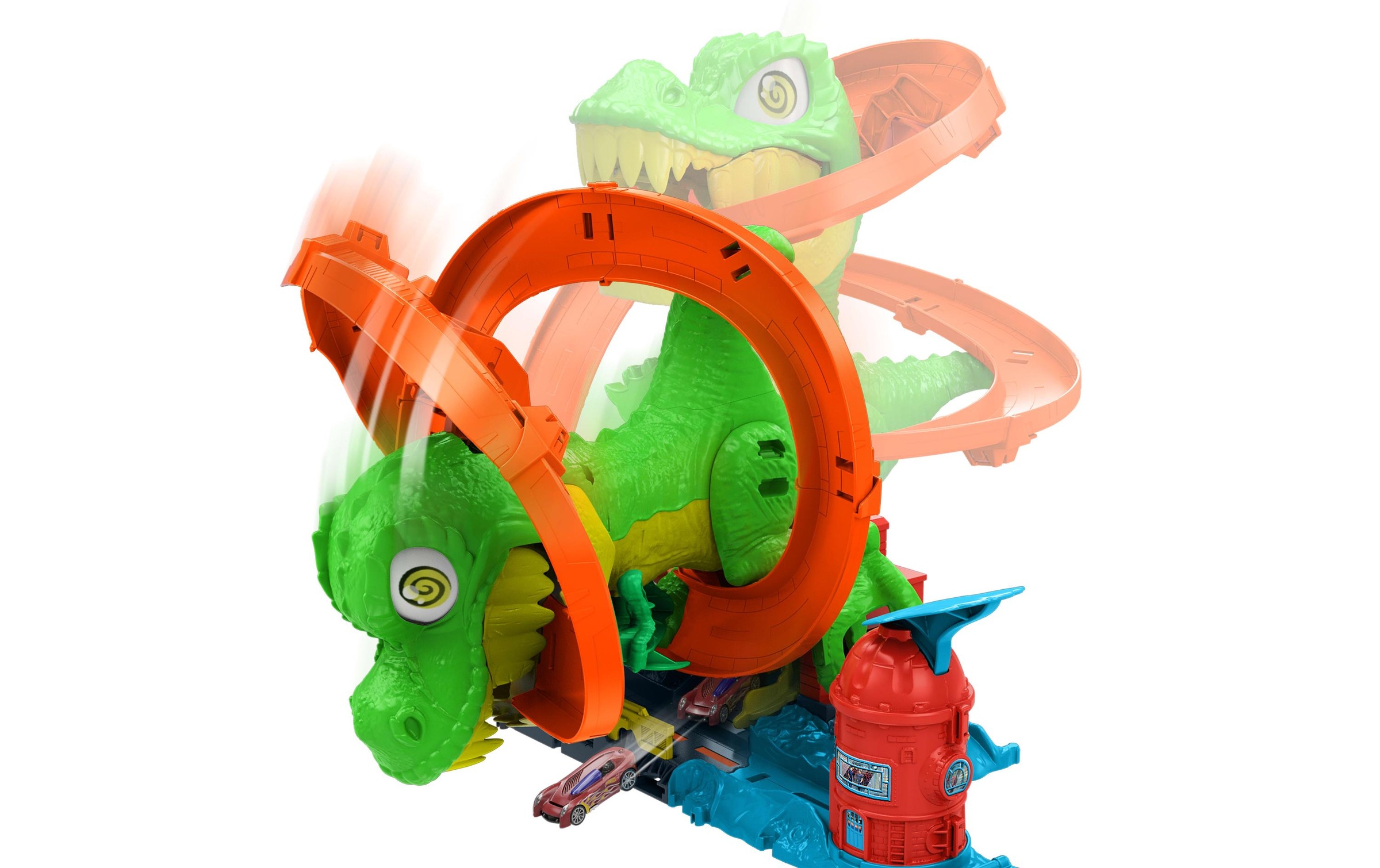 Hot Wheels Voiture-jouet »Hot Wheels City T-Rex-Schlacht«