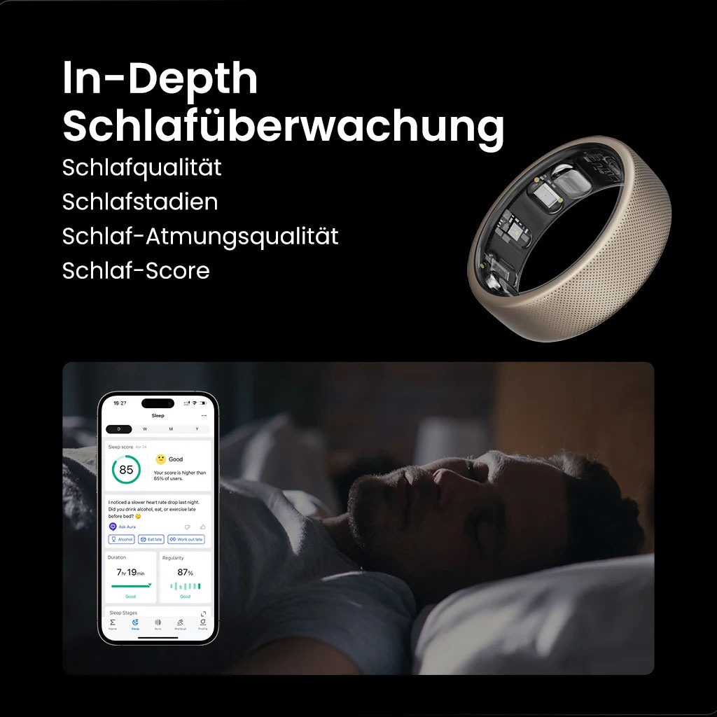 Amazfit Traceur de fitness »Helio Ring (Size 10)«