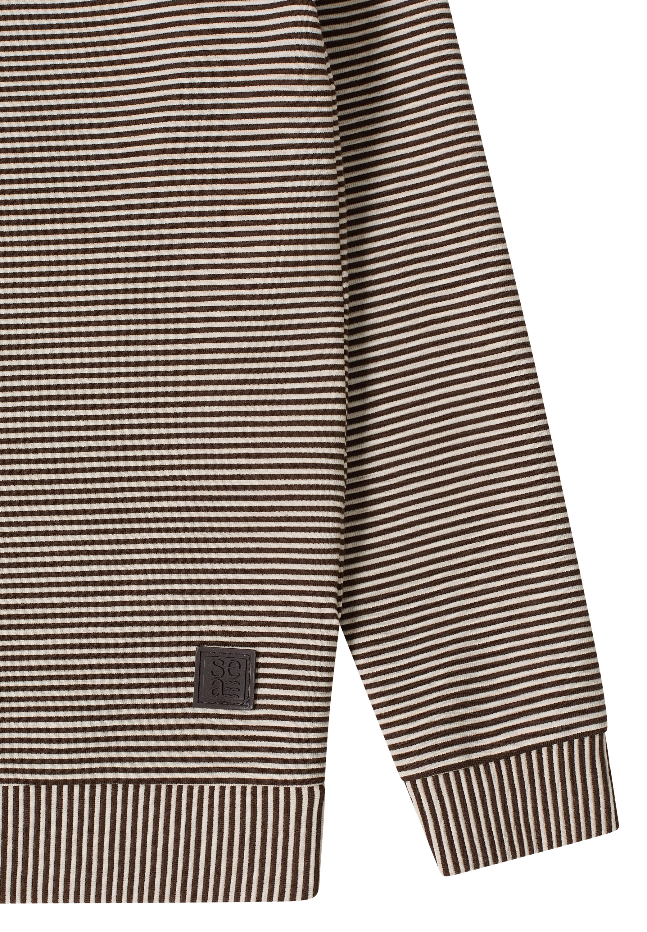 Cecil Veste sweat mit Ottomanstruktur