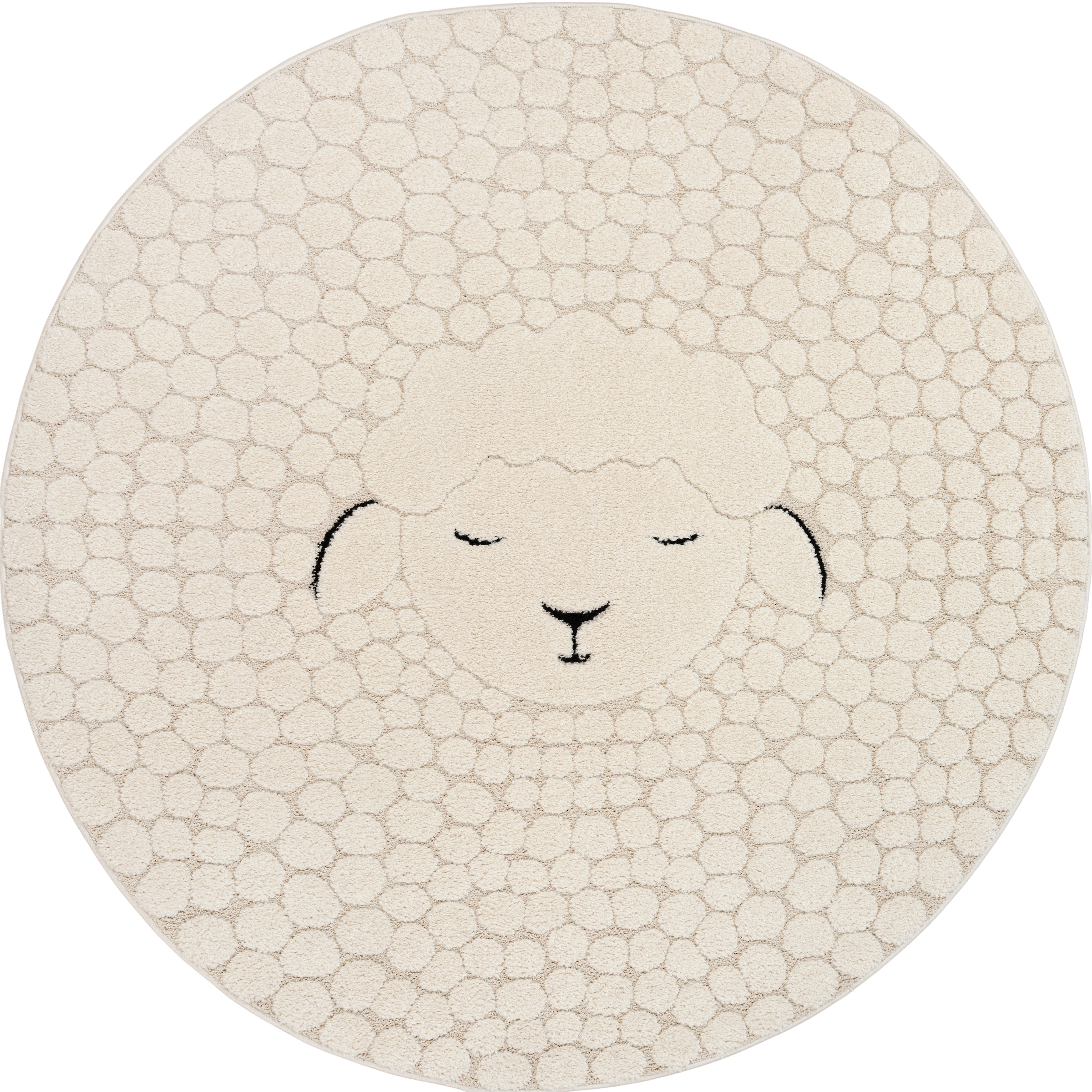 Image of merinos Teppich "Eclipse kids" rund 14 mm Höhe Teppich für Kinderzimmer, Kinderteppich, Spielteppich, Pflegeleicht